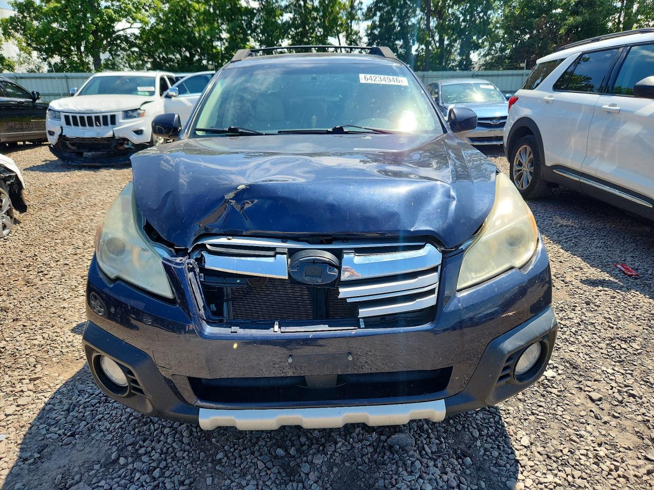 2013 Subaru Outback 3.6r Limited Синий vin: 4S4BRDJC7D2228324