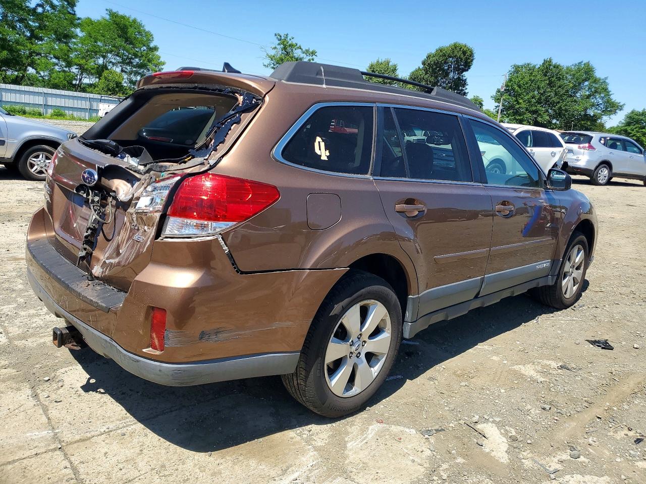 2012 Subaru Outback 3.6r Limited Brown vin: 4S4BRDJC9C2258374