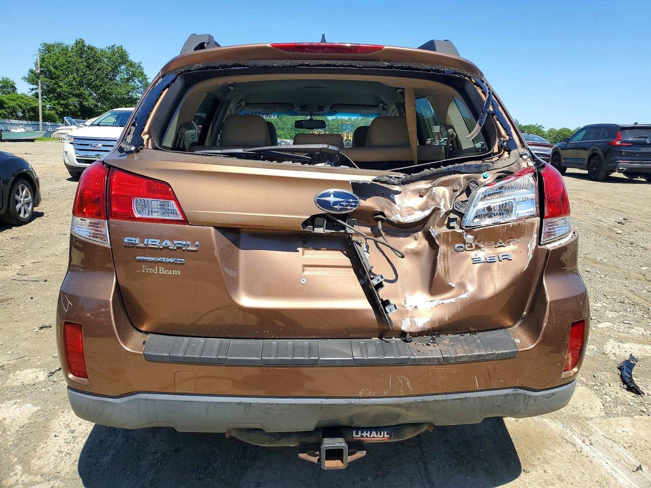 2012 Subaru Outback 3.6r Limited Brown vin: 4S4BRDJC9C2258374