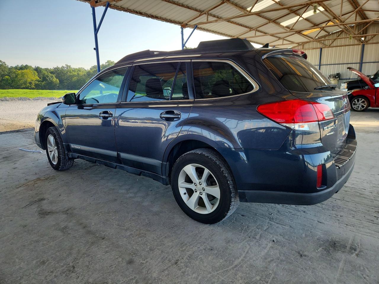 2013 Subaru Outback 3.6r Limited Gray vin: 4S4BRDJC9D2288797