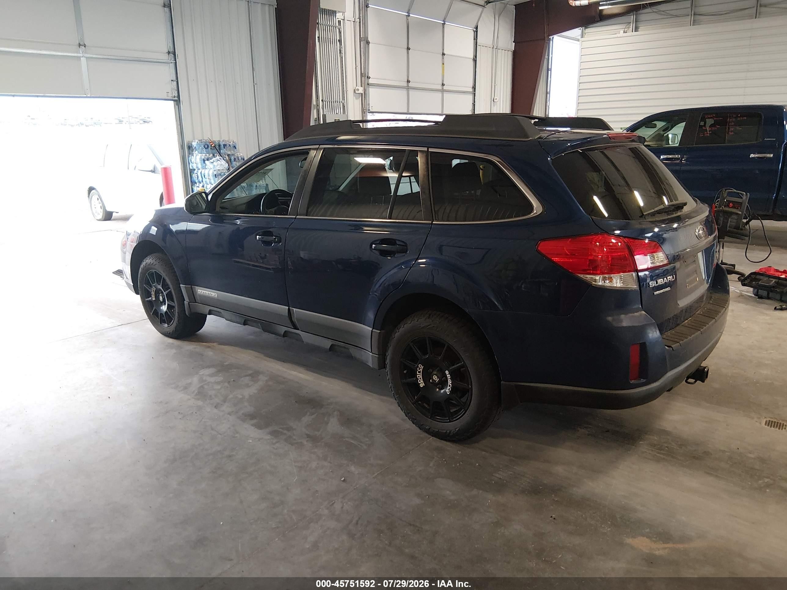 2010 Subaru Outback 3.6r Limited Blue vin: 4S4BRDKC0A2358441