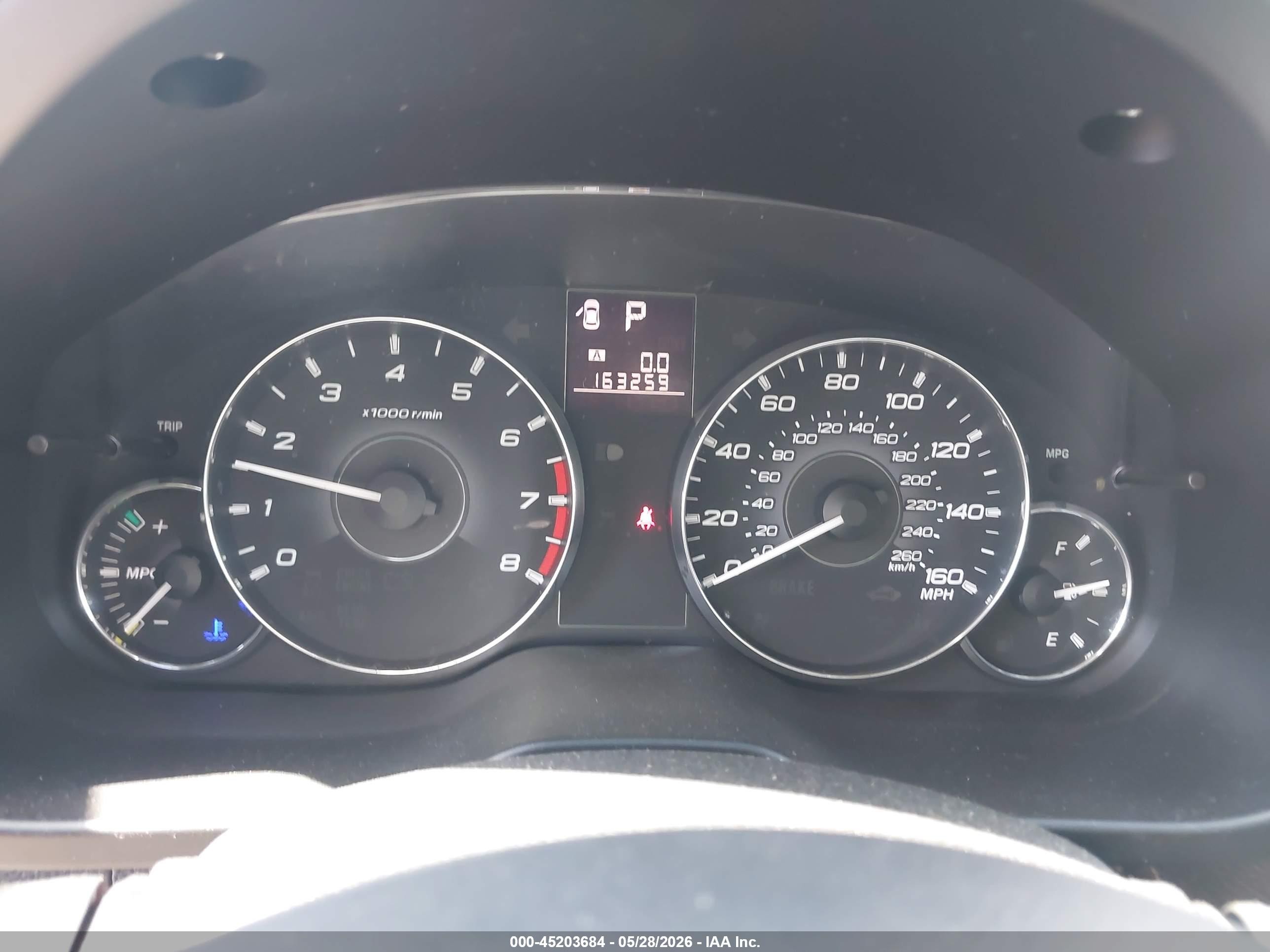 2012 Subaru Outback 3.6r Limited Серый vin: 4S4BRDKC0C2211359