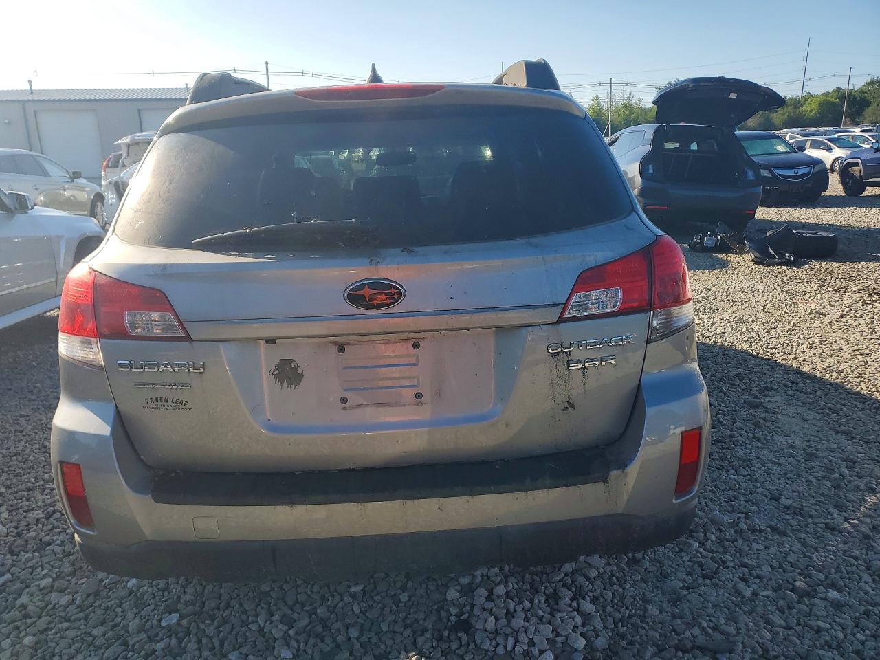 2011 Subaru Outback 3.6r Limited Gray vin: 4S4BRDKC1B2355095