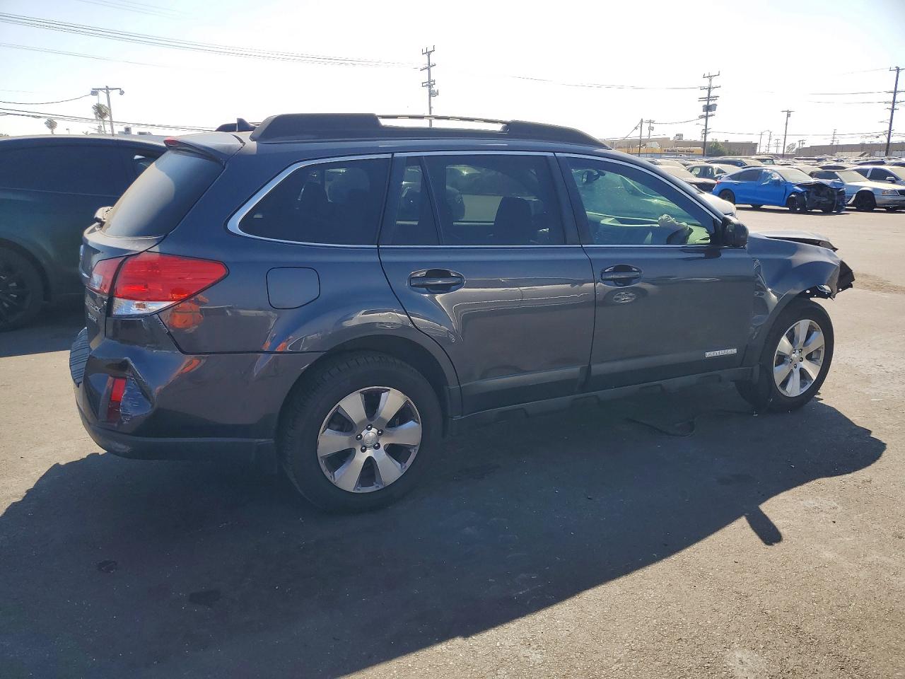 2011 Subaru Outback 3.6r Limited Gray vin: 4S4BRDKC1B2407714