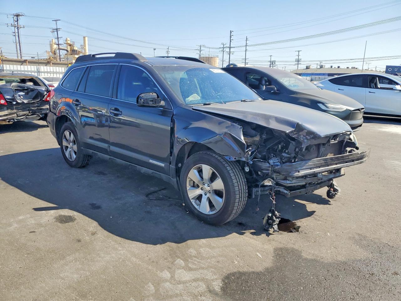 2011 Subaru Outback 3.6r Limited Gray vin: 4S4BRDKC1B2407714