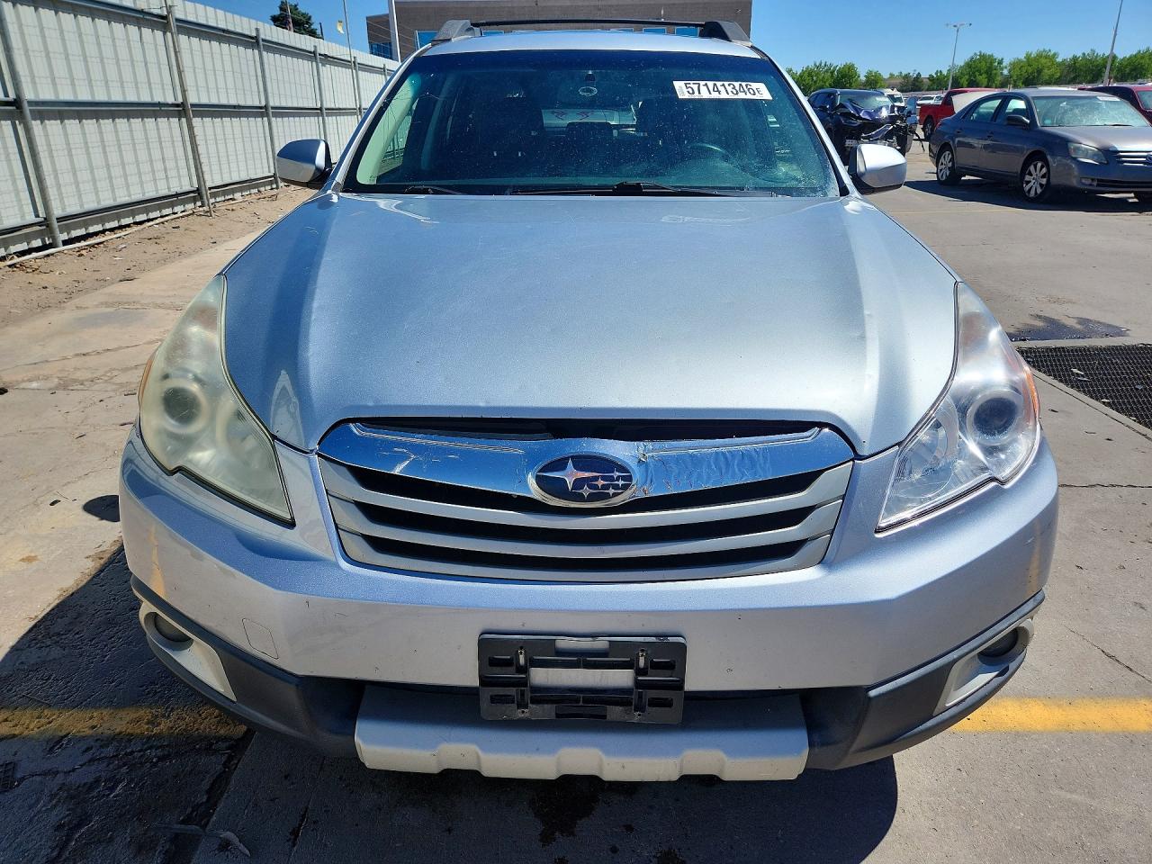 2012 Subaru Outback 3.6r Limited Silver vin: 4S4BRDKC1C2283395