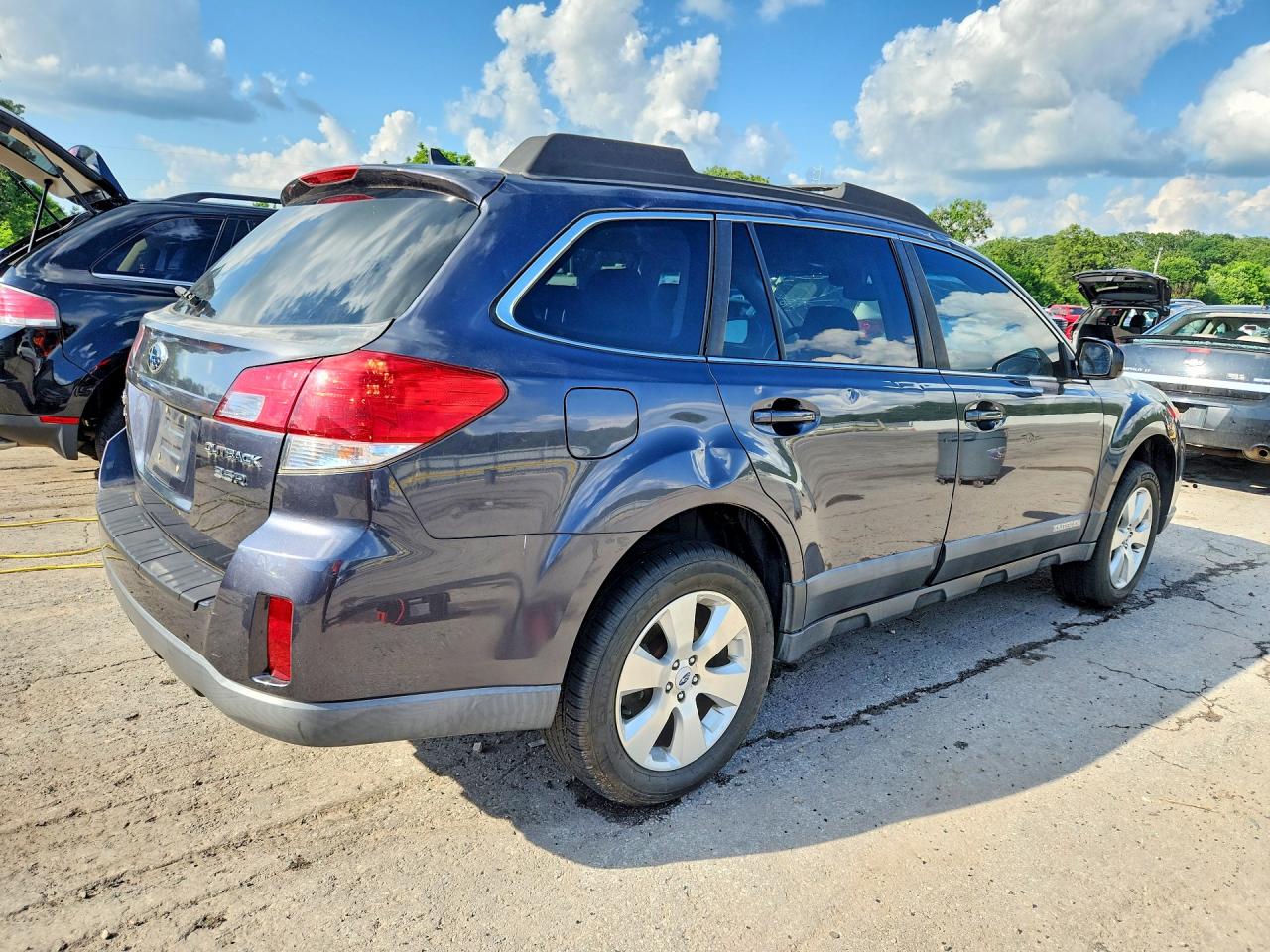 2012 Subaru Outback 3.6r Limited Угольный vin: 4S4BRDKC1C2287625
