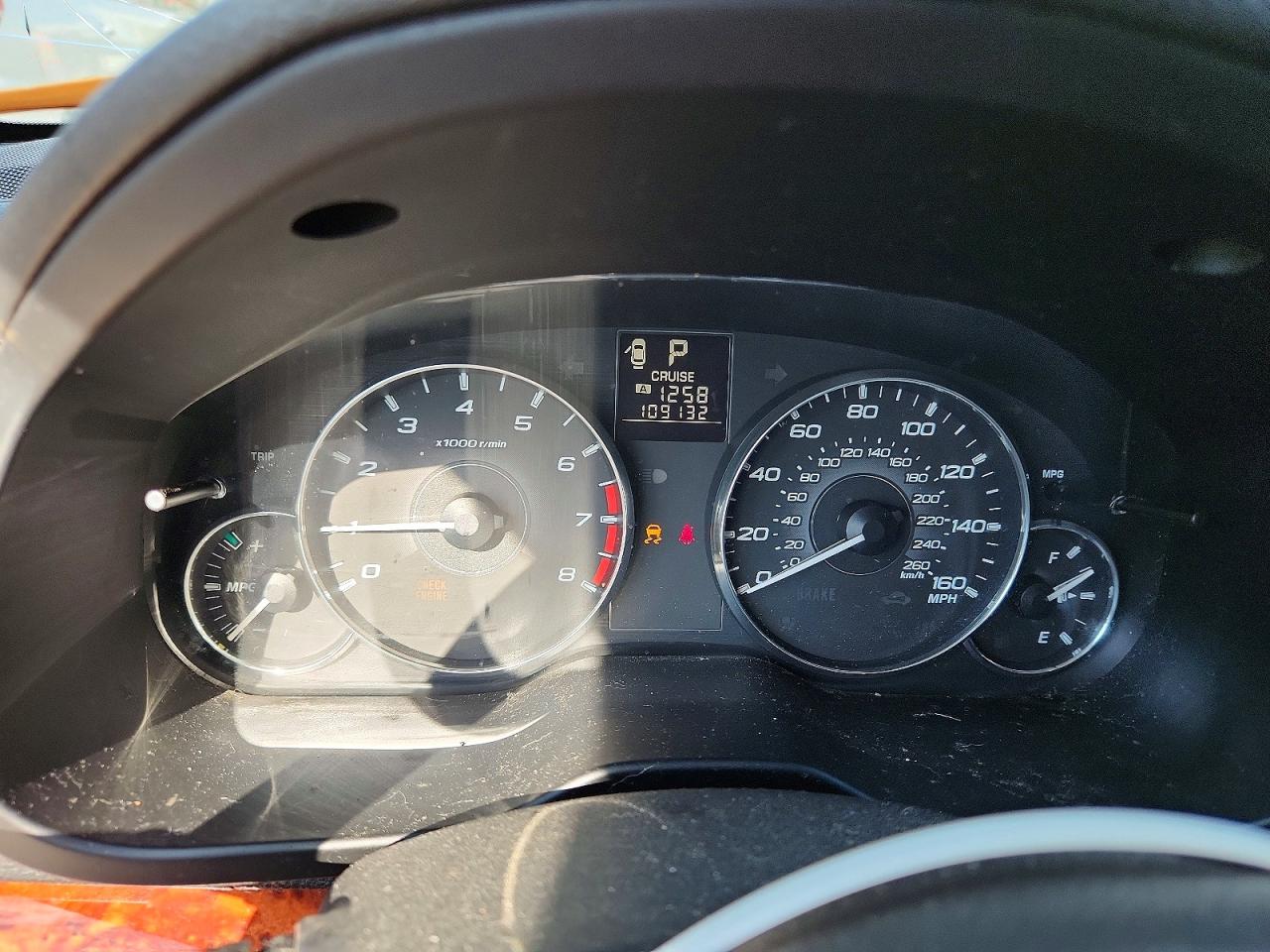 2012 Subaru Outback 3.6r Limited Угольный vin: 4S4BRDKC1C2287625
