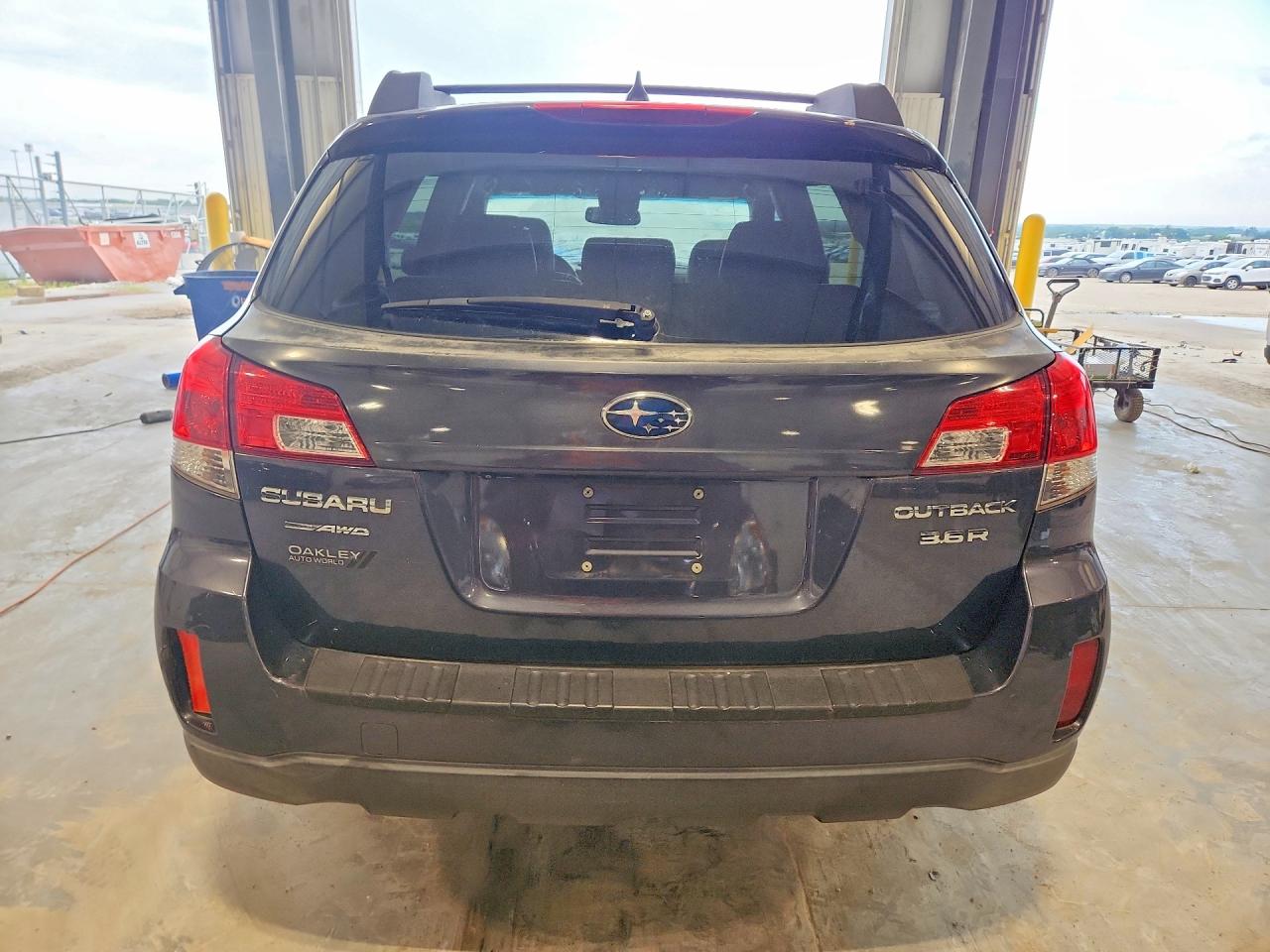2012 Subaru Outback 3.6r Limited Black vin: 4S4BRDKC1C2287625