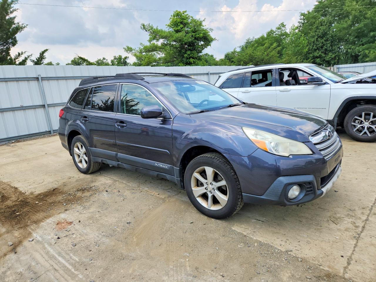 2013 Subaru Outback Серый vin: 4S4BRDKC1D2274309