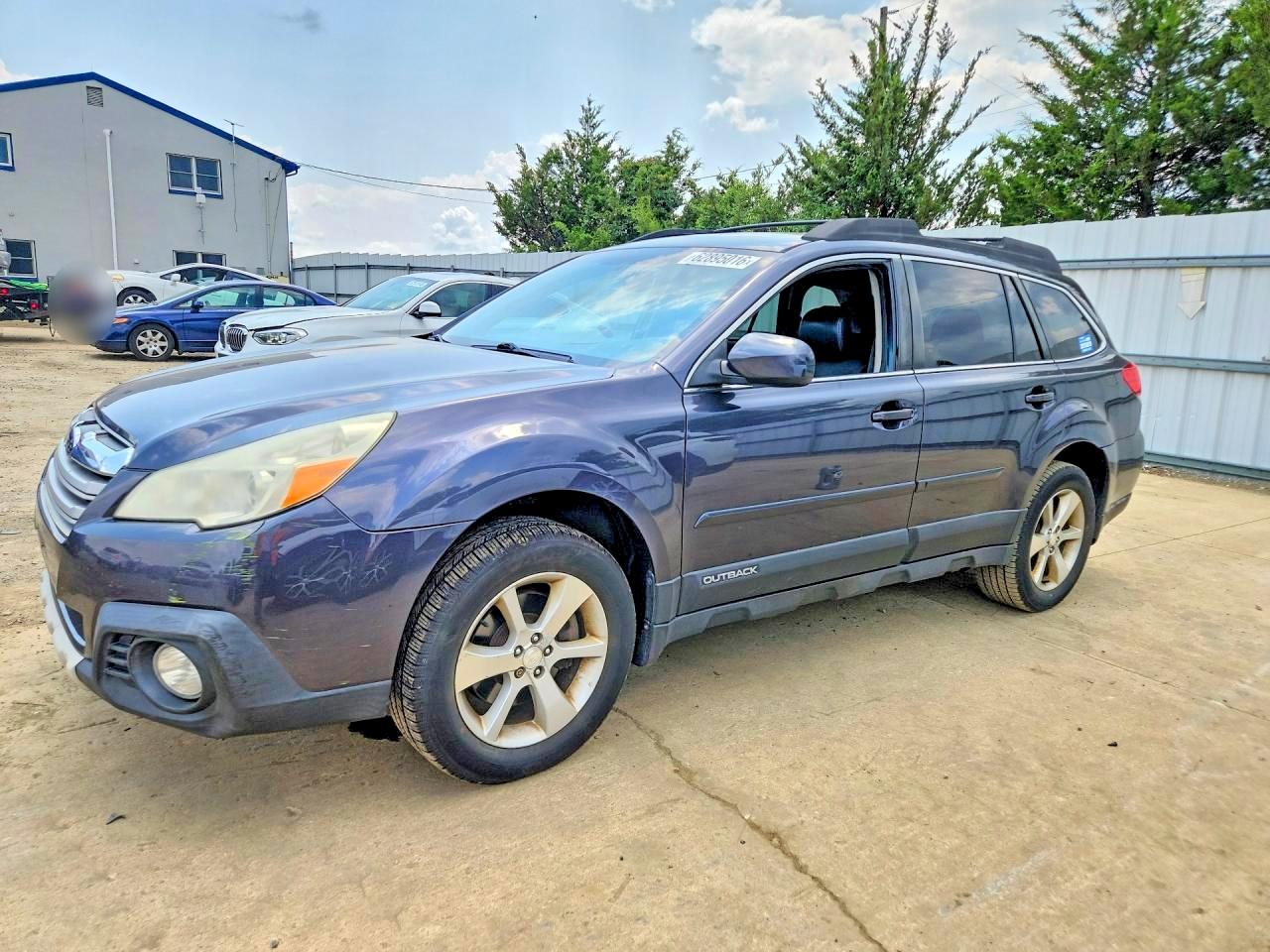 2013 Subaru Outback Серый vin: 4S4BRDKC1D2274309