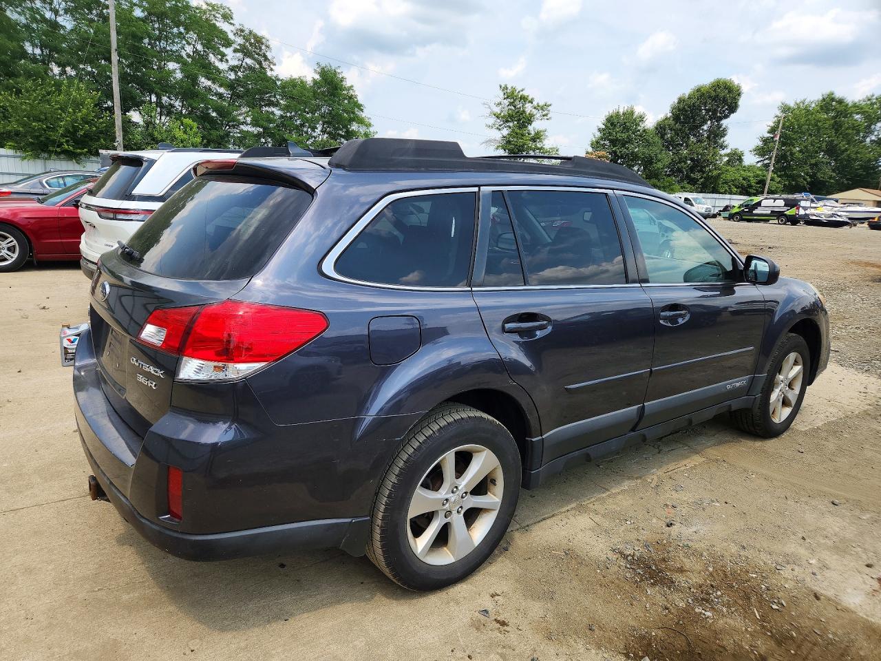 2013 Subaru Outback Серый vin: 4S4BRDKC1D2274309