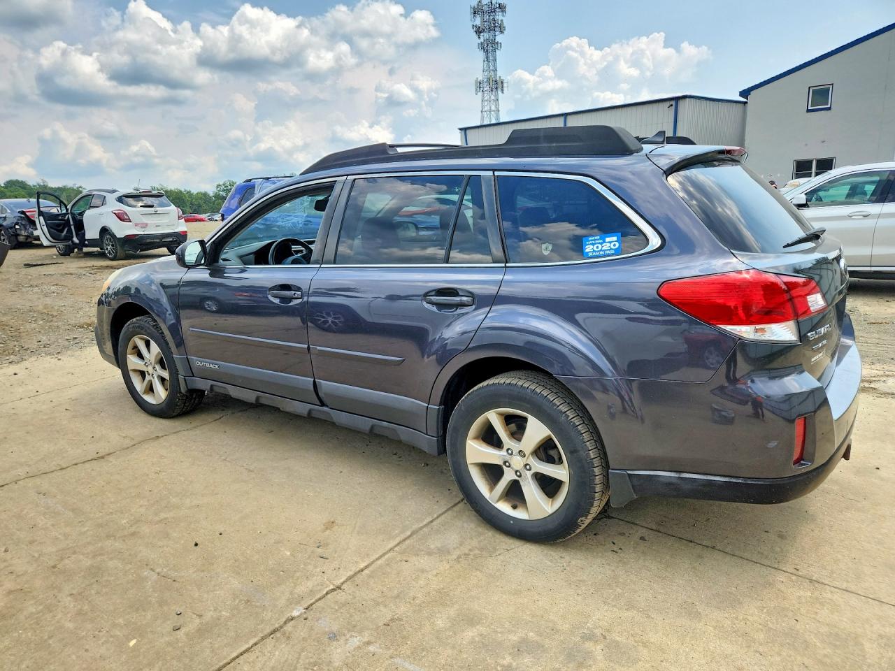 2013 Subaru Outback Серый vin: 4S4BRDKC1D2274309
