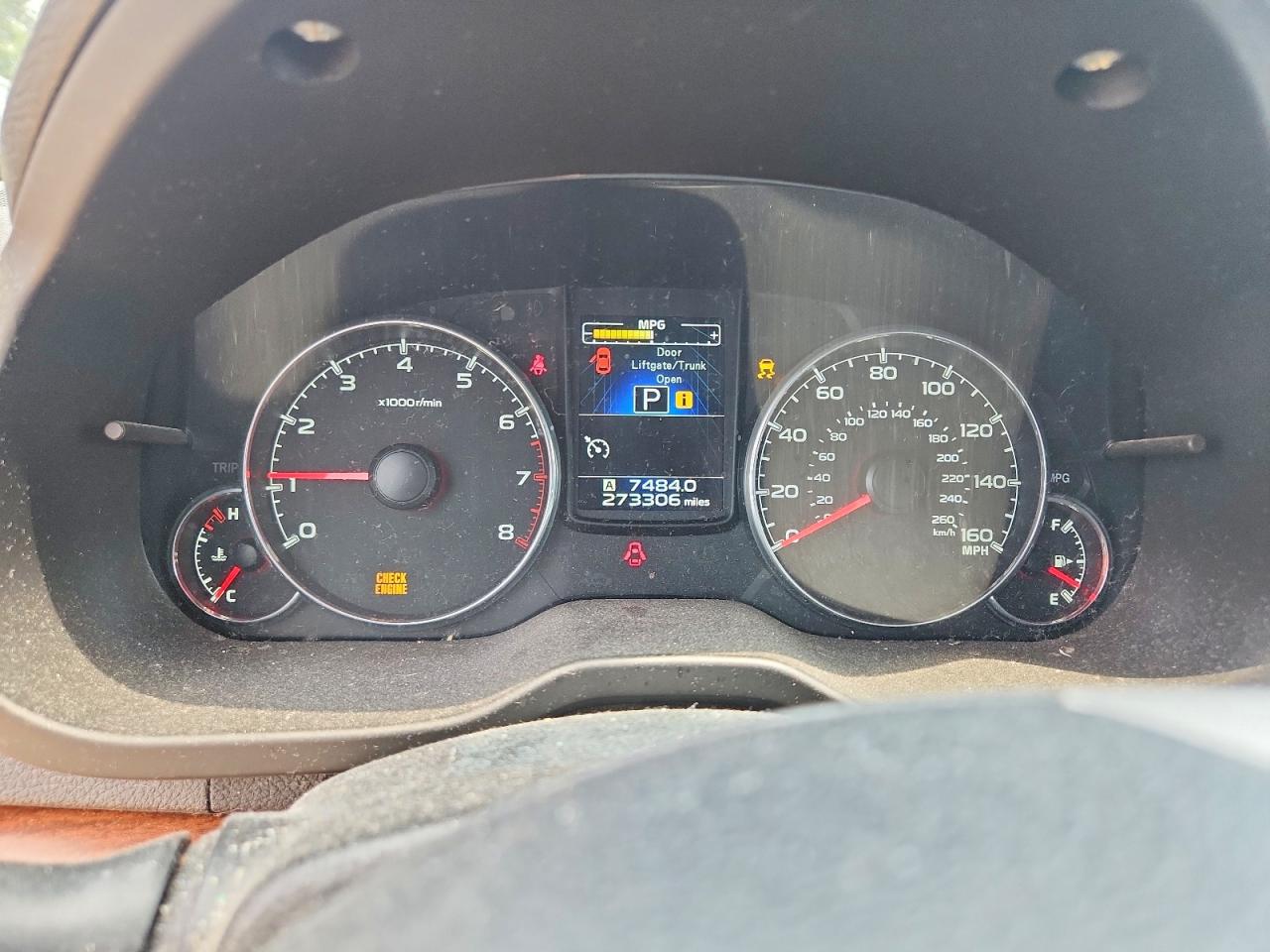 2013 Subaru Outback Серый vin: 4S4BRDKC1D2274309