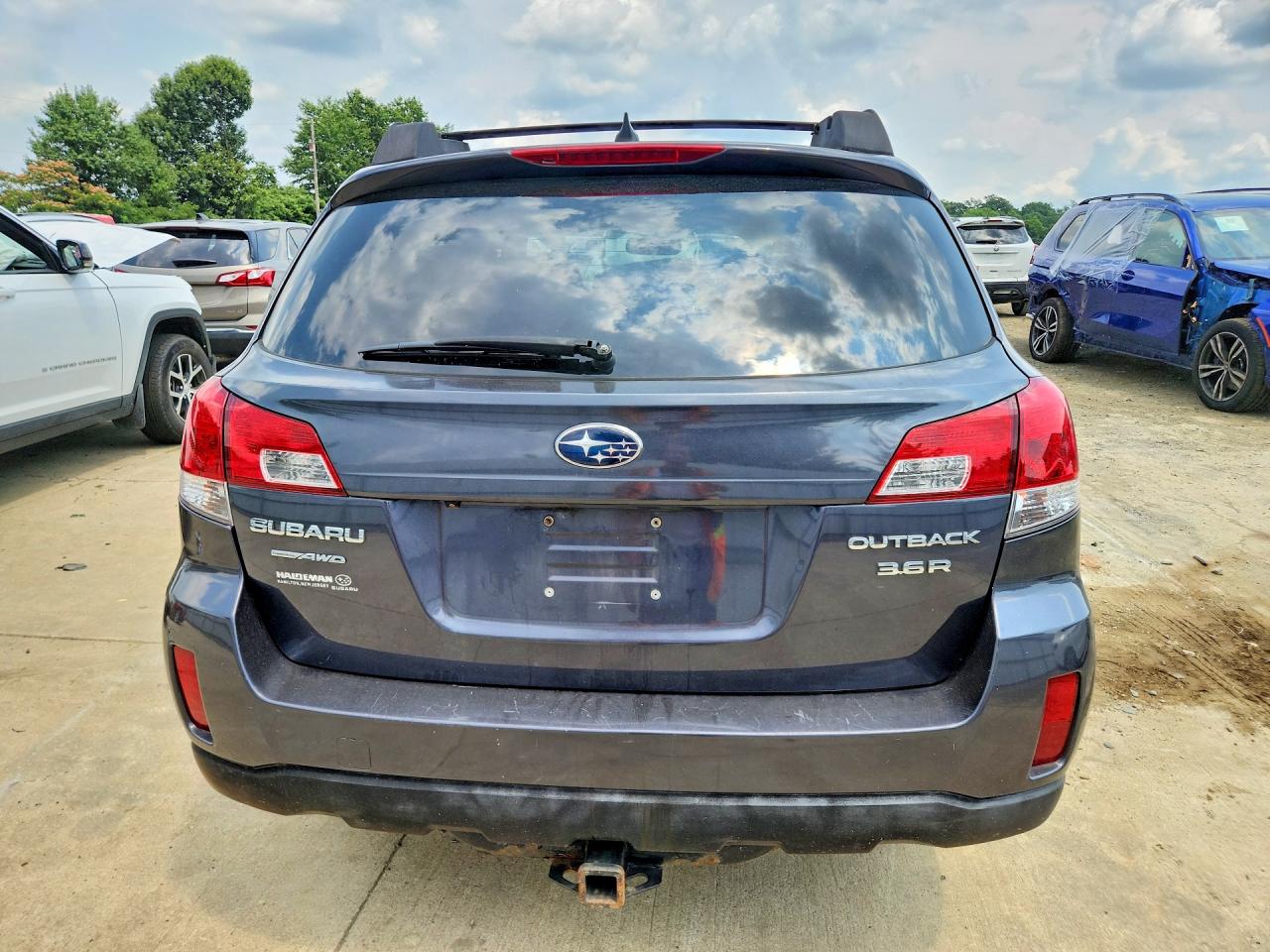 2013 Subaru Outback Серый vin: 4S4BRDKC1D2274309