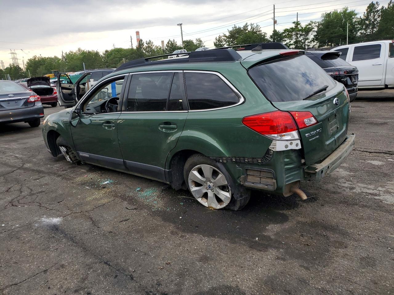 2012 Subaru Outback 3.6r Limited Green vin: 4S4BRDKC2C2212433