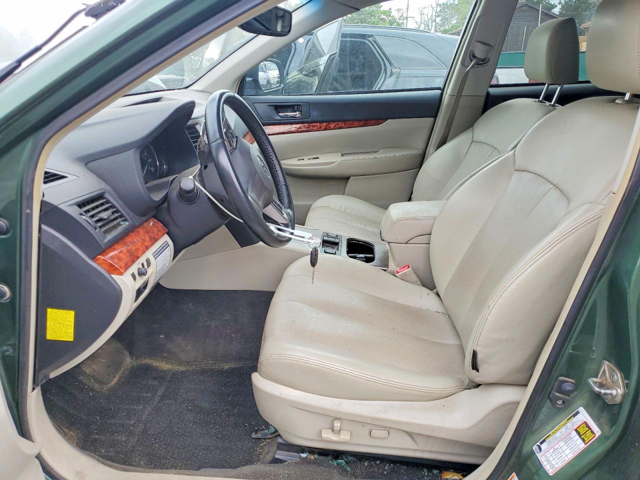 2012 Subaru Outback 3.6r Limited Green vin: 4S4BRDKC2C2212433