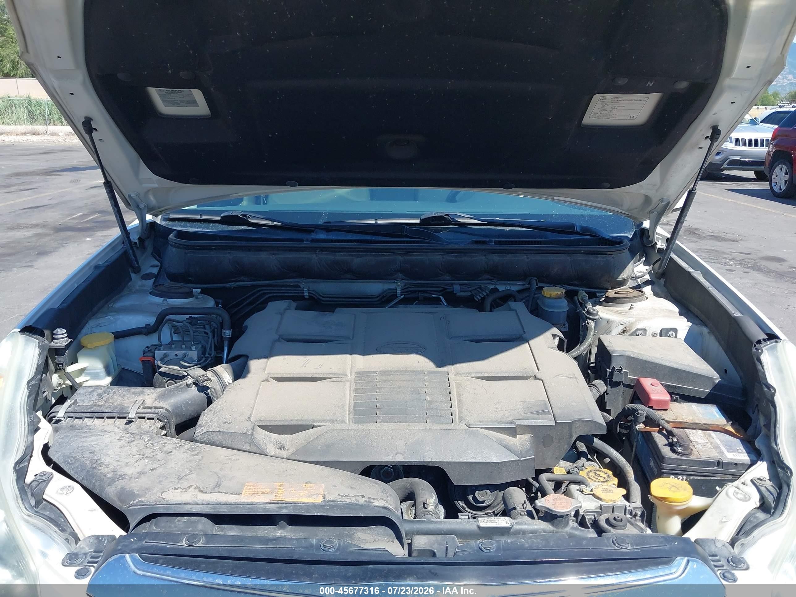2011 Subaru Outback 3.6r Limited Белый vin: 4S4BRDKC4B2358752