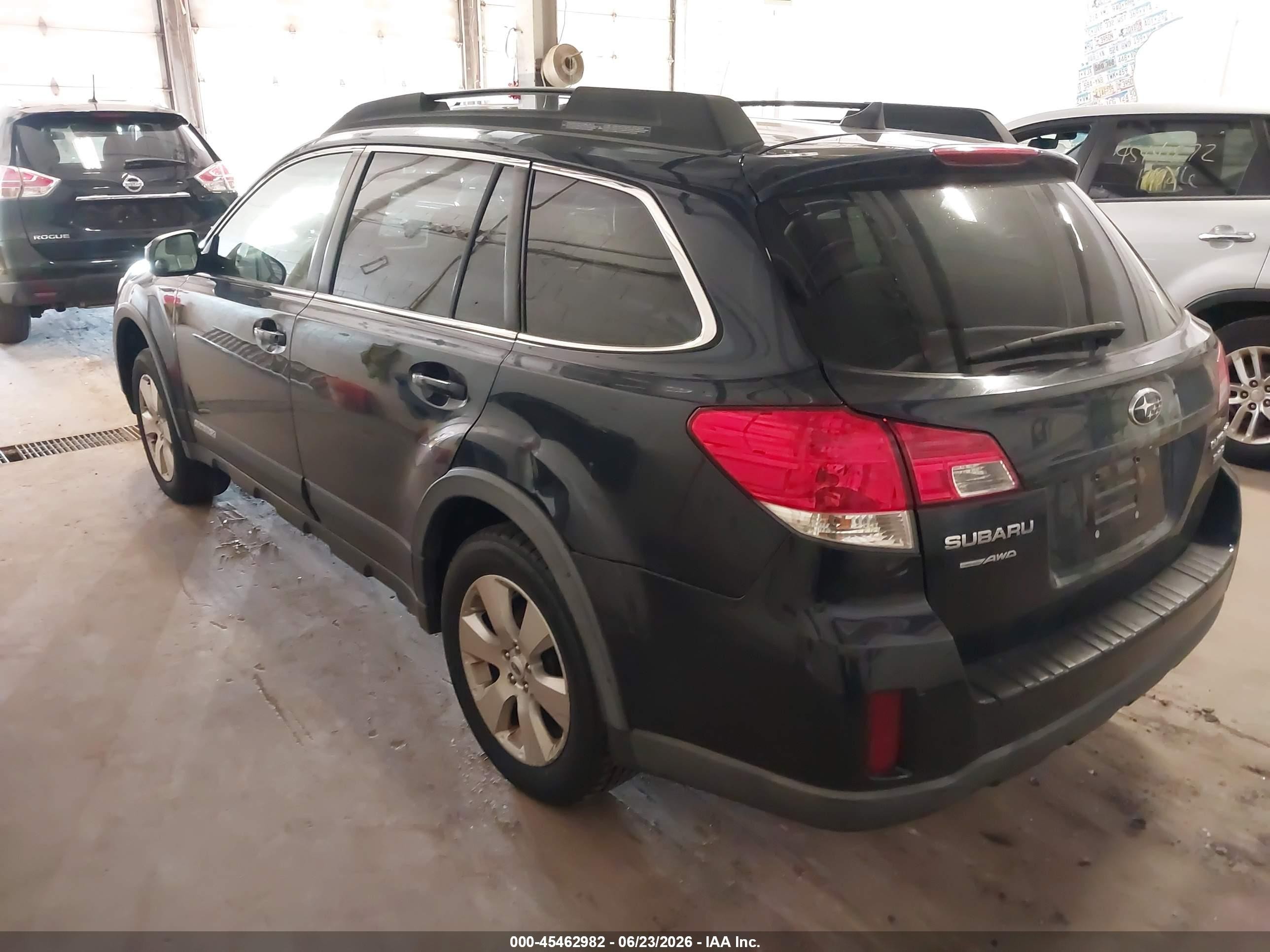 2012 Subaru Outback 3.6r Limited Blue vin: 4S4BRDKC4C2203717