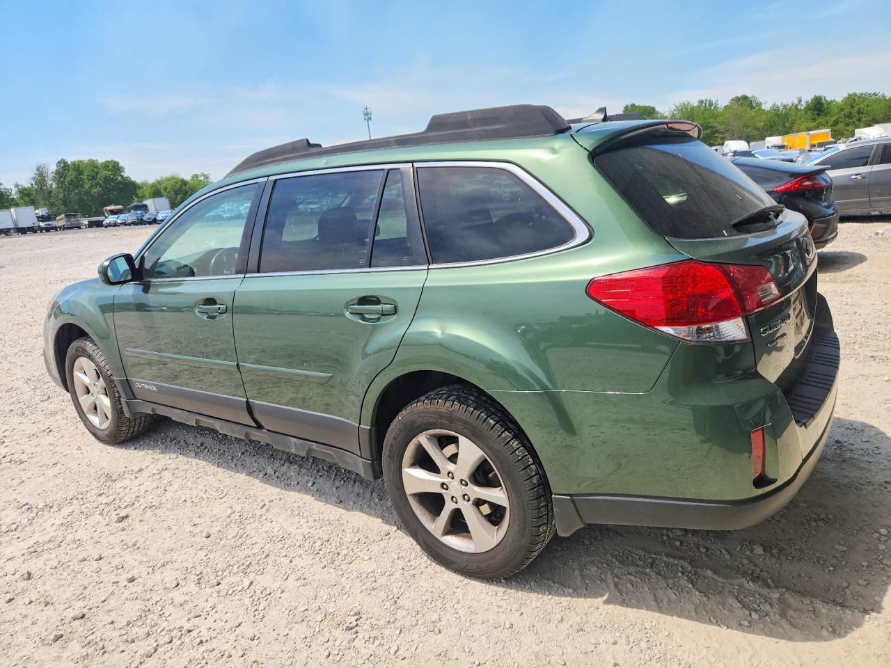 2013 Subaru Outback 3.6r Limited Green vin: 4S4BRDKC4D2234998