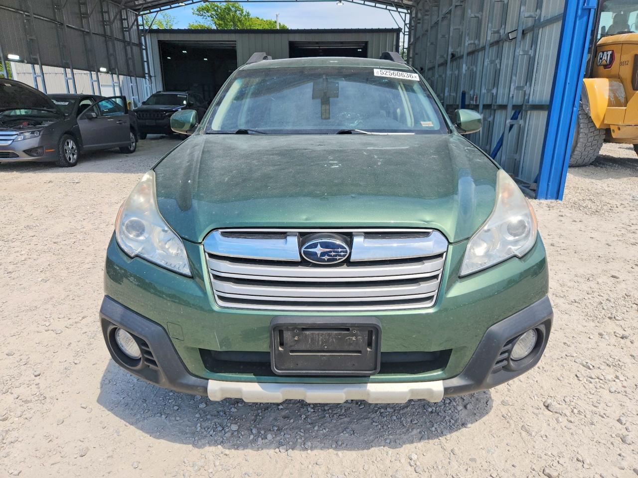 2013 Subaru Outback 3.6r Limited Green vin: 4S4BRDKC4D2234998