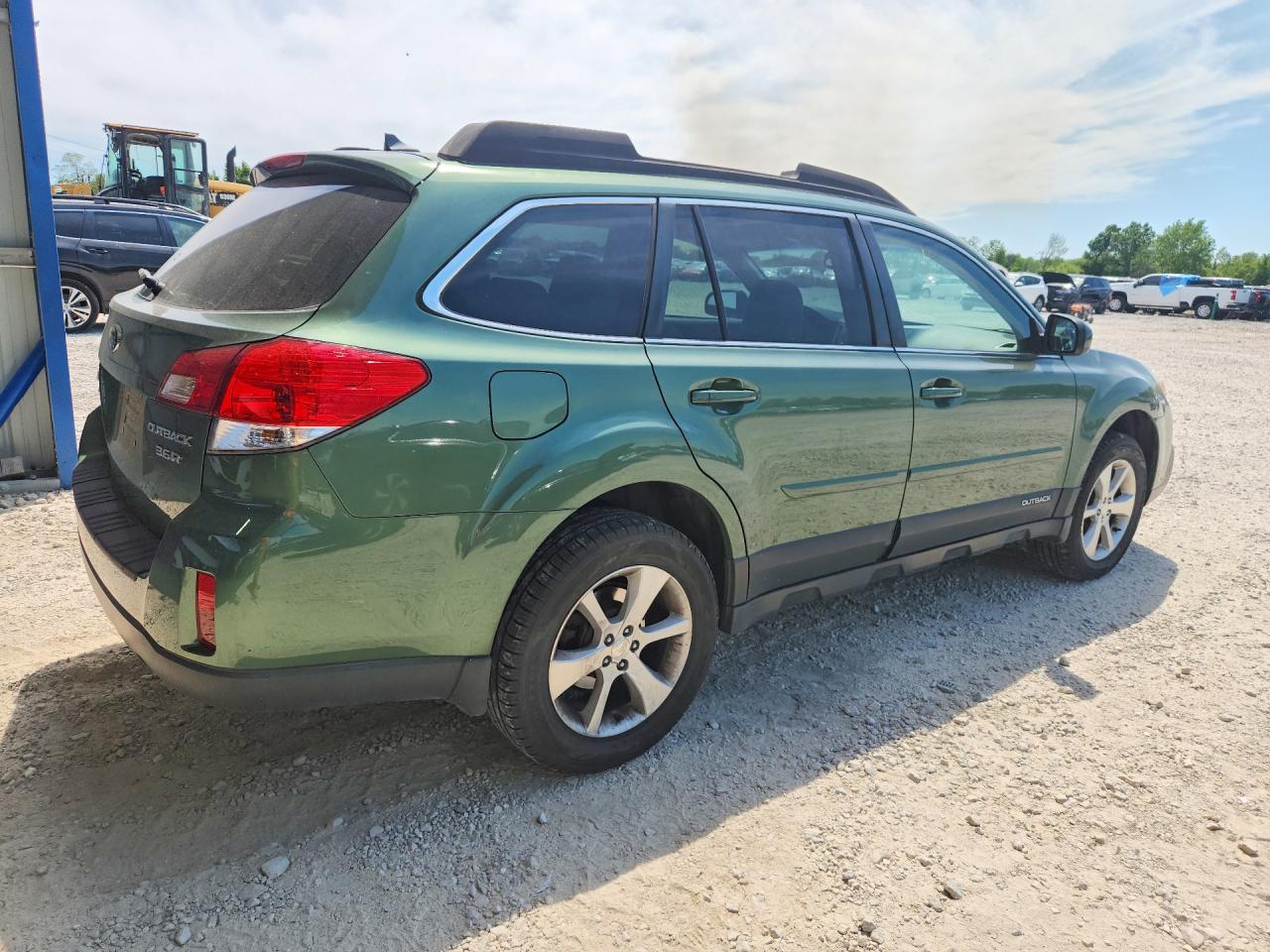 2013 Subaru Outback 3.6r Limited Green vin: 4S4BRDKC4D2234998