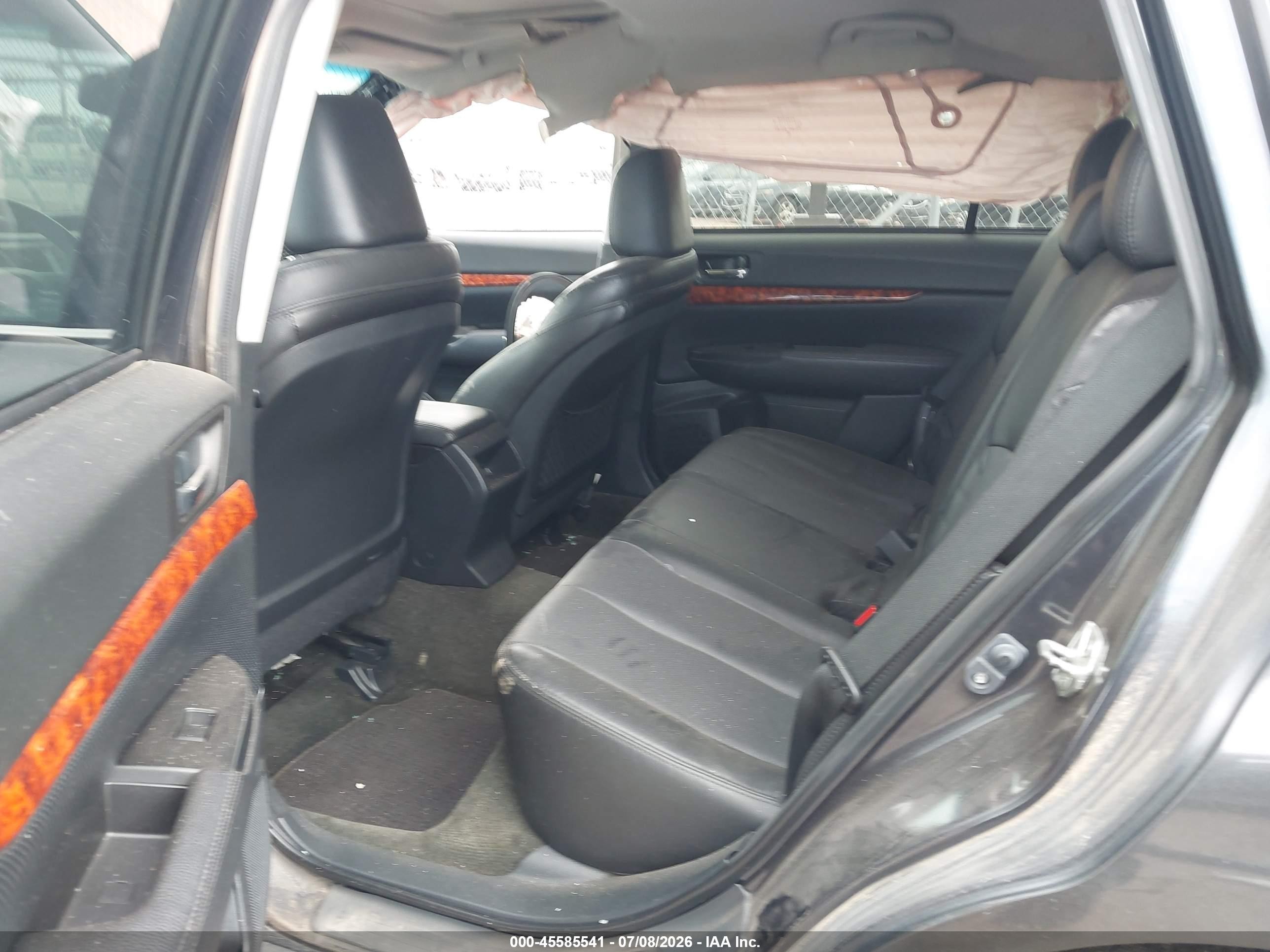 2012 Subaru Outback 3.6r Limited Серый vin: 4S4BRDKC5C2236113