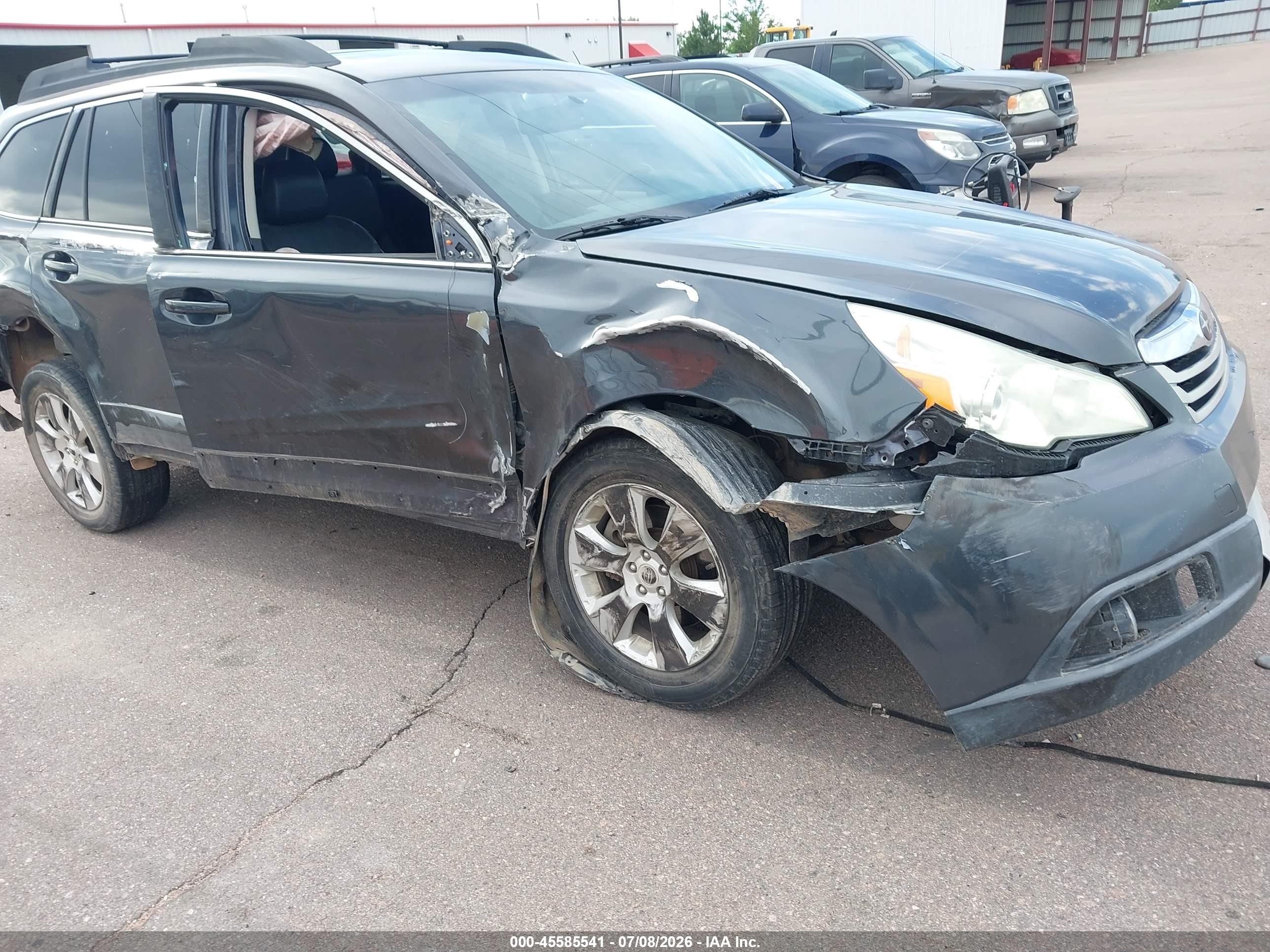 2012 Subaru Outback 3.6r Limited Серый vin: 4S4BRDKC5C2236113