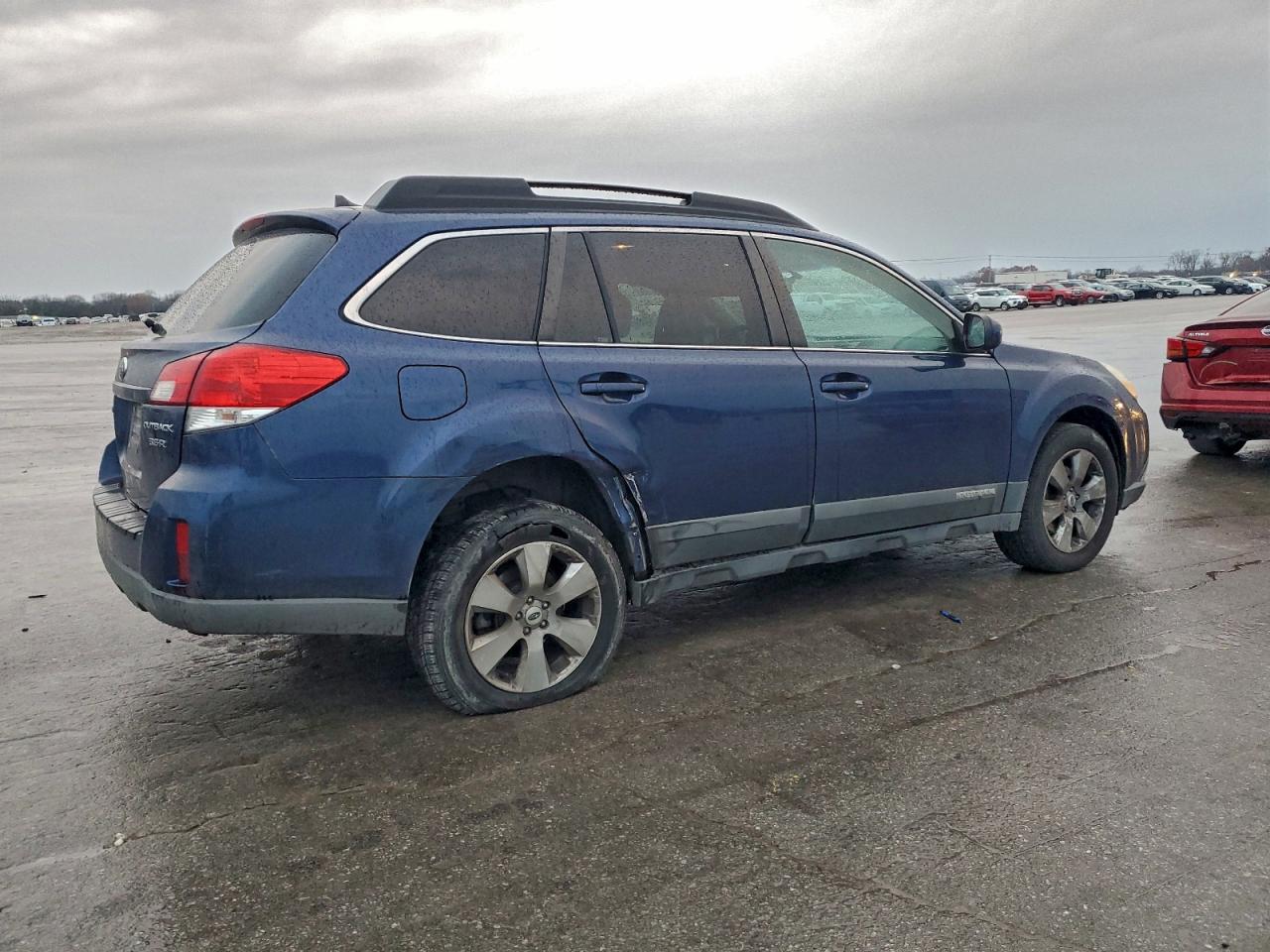 2011 Subaru Outback 3.6r Limited Blue vin: 4S4BRDKC6B2433919