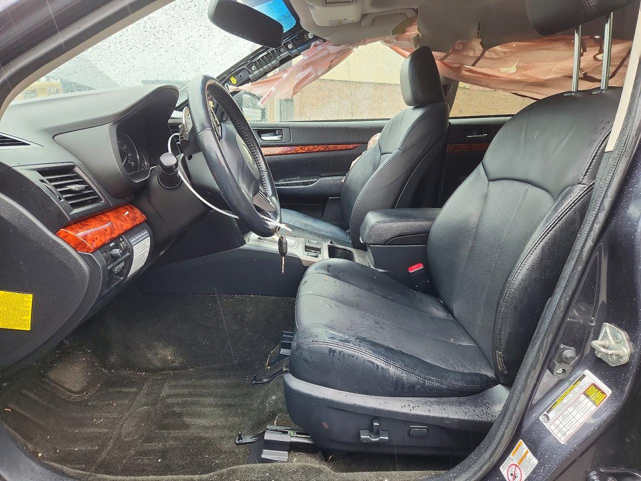 2012 Subaru Outback 3.6r Limited Charcoal vin: 4S4BRDKC6C2231406