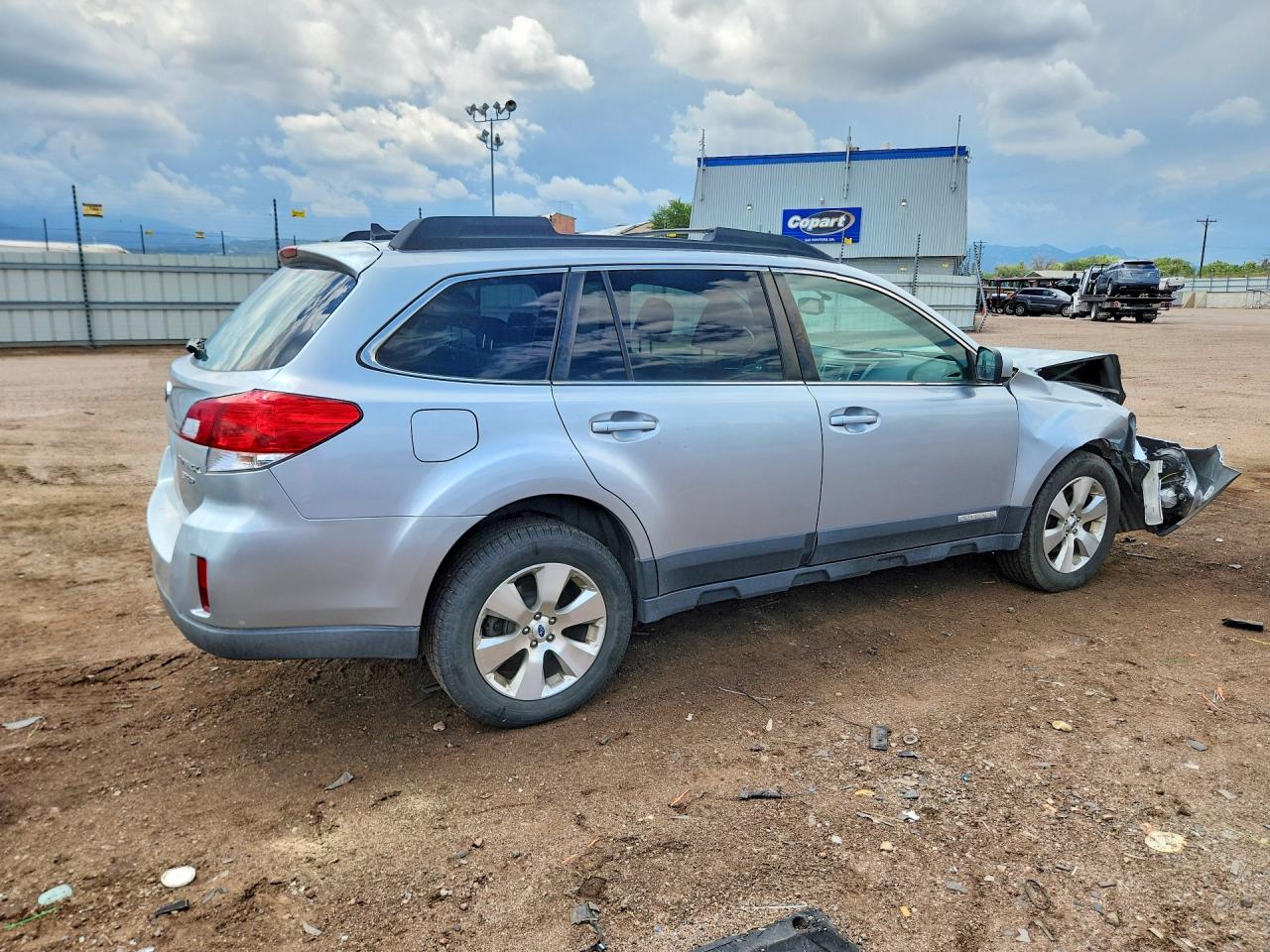 2012 Subaru Outback 3.6r Limited Silver vin: 4S4BRDKC6C2273218