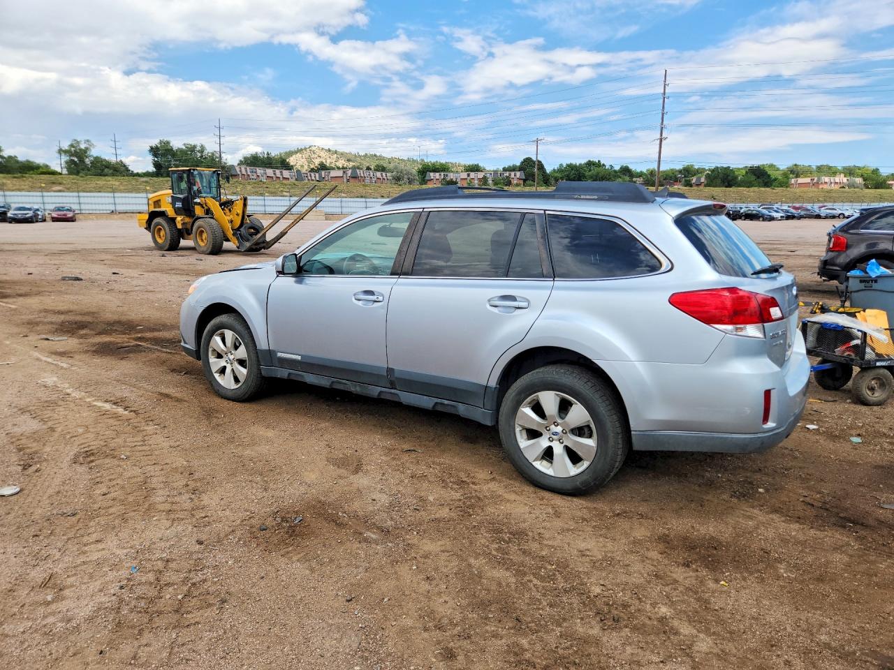 2012 Subaru Outback 3.6r Limited Silver vin: 4S4BRDKC6C2273218