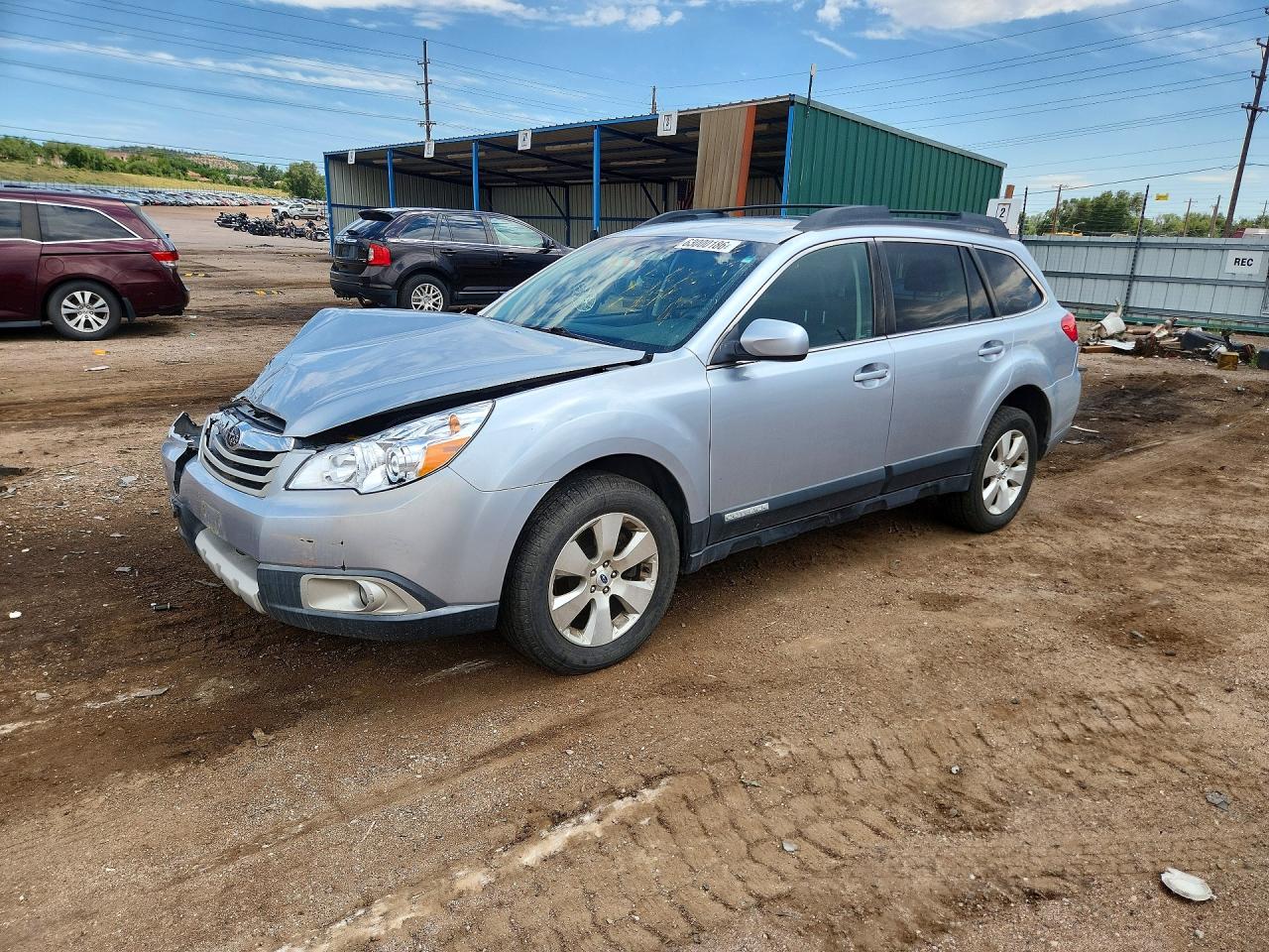 2012 Subaru Outback 3.6r Limited Silver vin: 4S4BRDKC6C2273218
