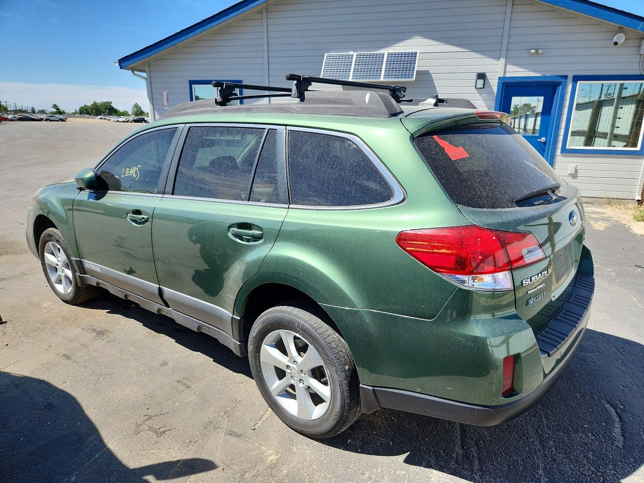 2013 Subaru Outback 3.6r Limited Green vin: 4S4BRDKC7D2266022