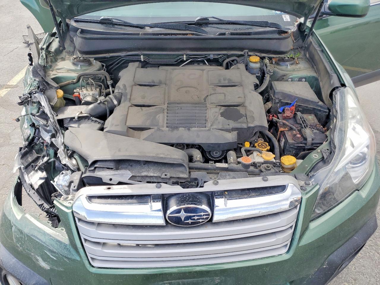 2013 Subaru Outback 3.6r Limited Green vin: 4S4BRDKC7D2266022