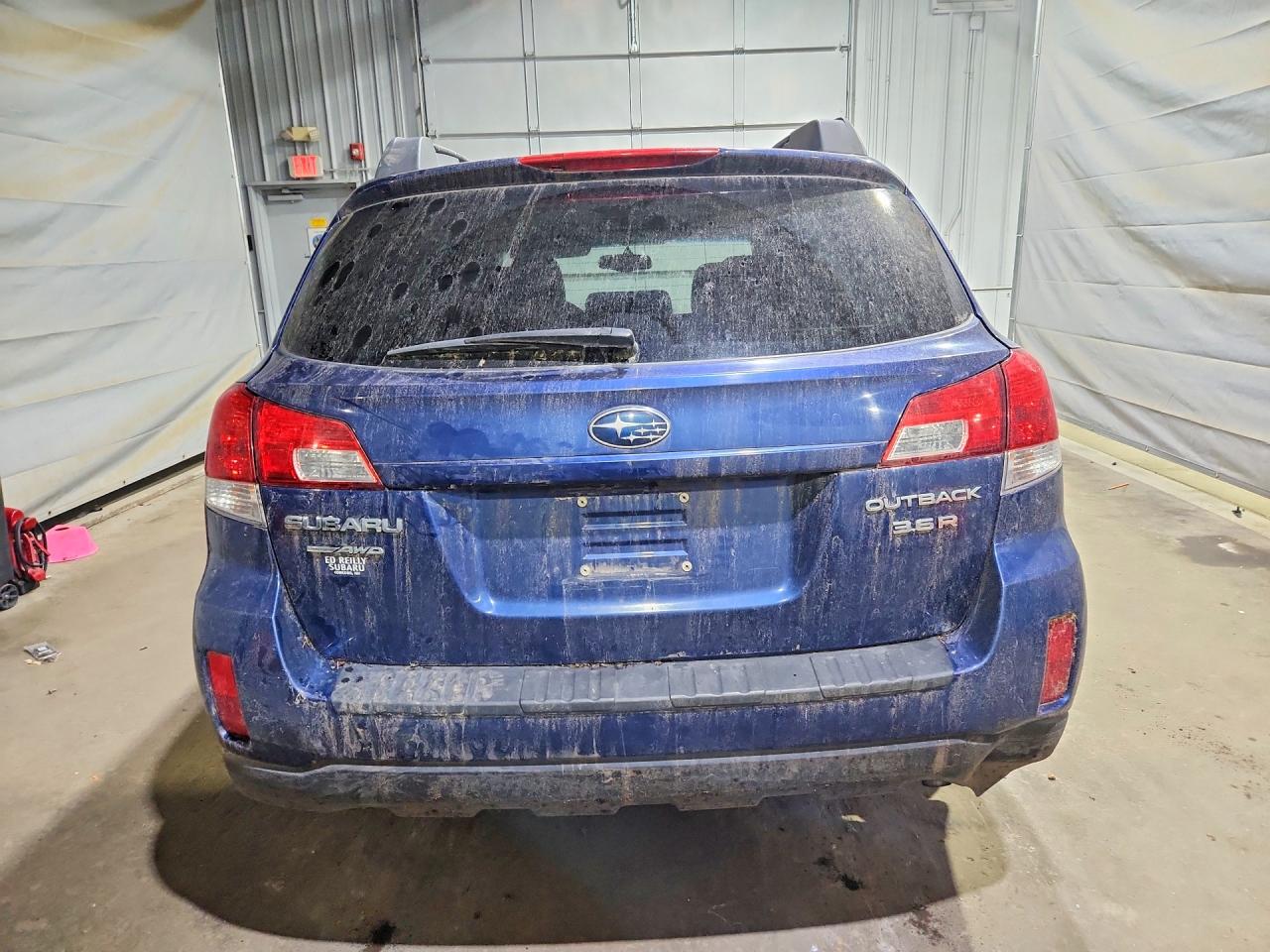 2010 Subaru Outback 3.6r Limited Blue vin: 4S4BRDKC8A2360809