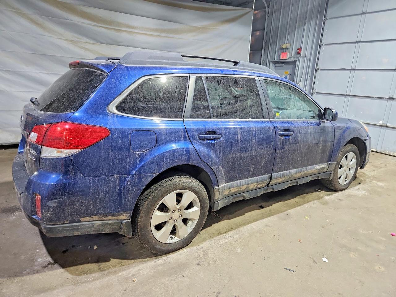 2010 Subaru Outback 3.6r Limited Blue vin: 4S4BRDKC8A2360809