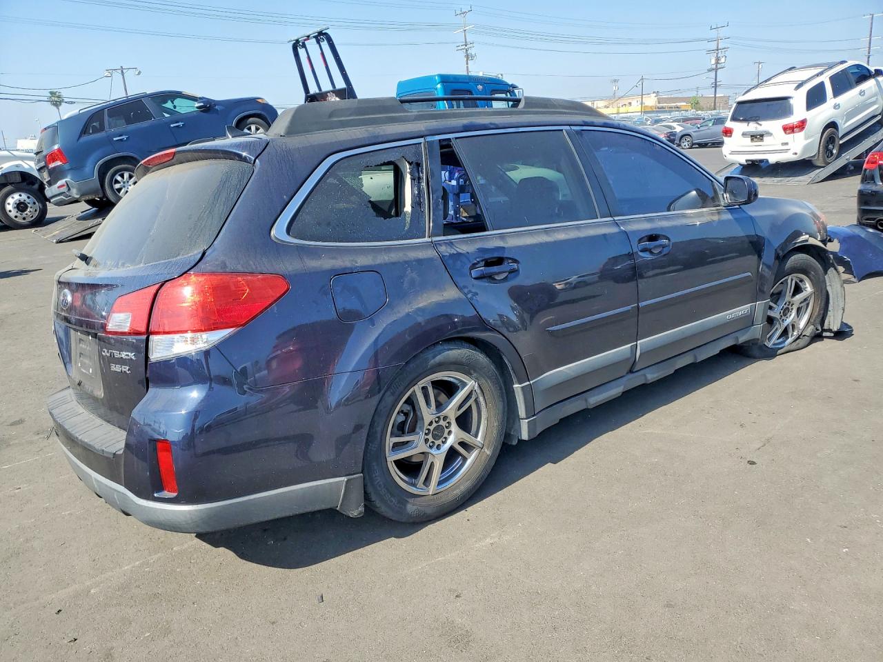 2013 Subaru Outback Blue vin: 4S4BRDKC8D2288983