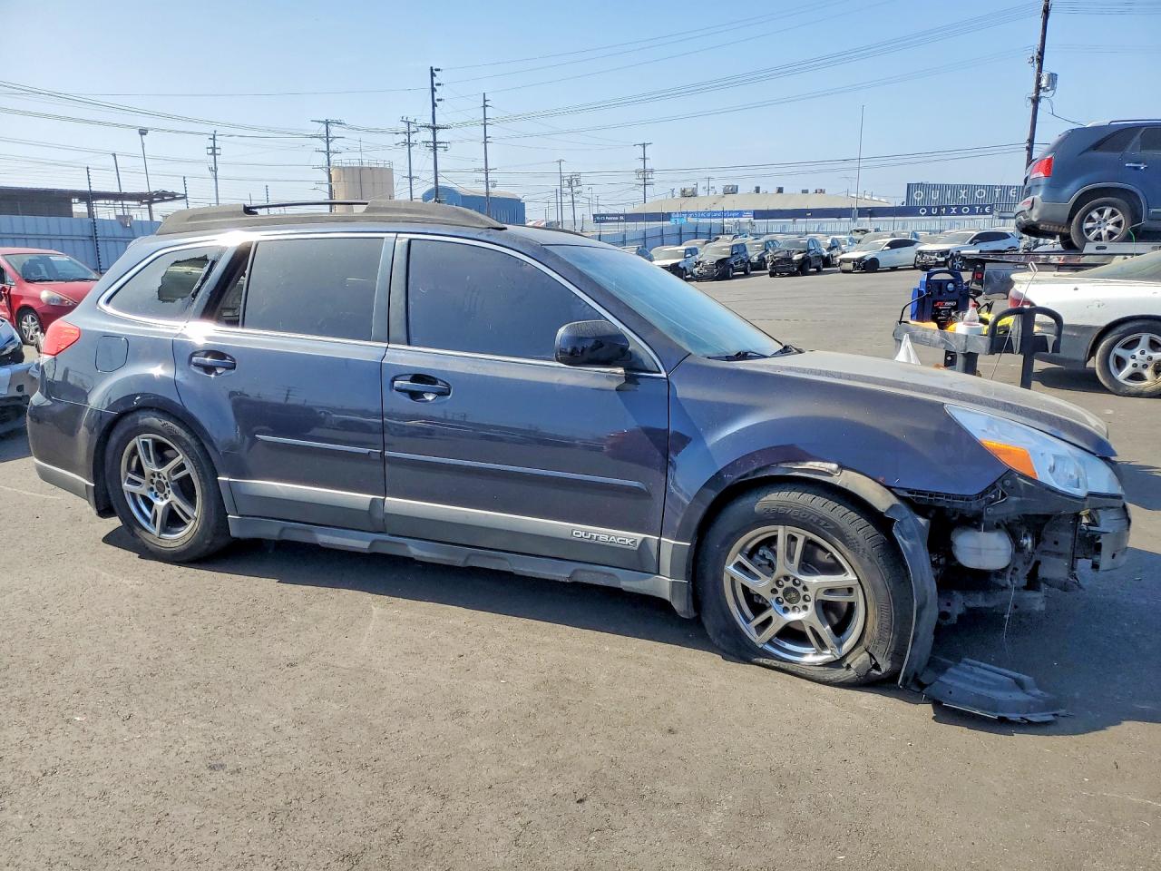 2013 Subaru Outback Blue vin: 4S4BRDKC8D2288983