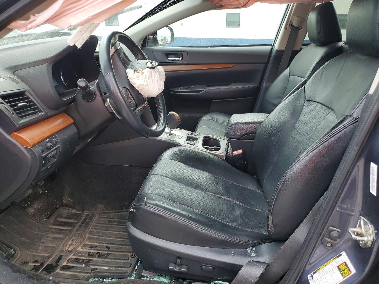 2014 Subaru Outback 3.6r Limited Gray vin: 4S4BRDKC8E2321675