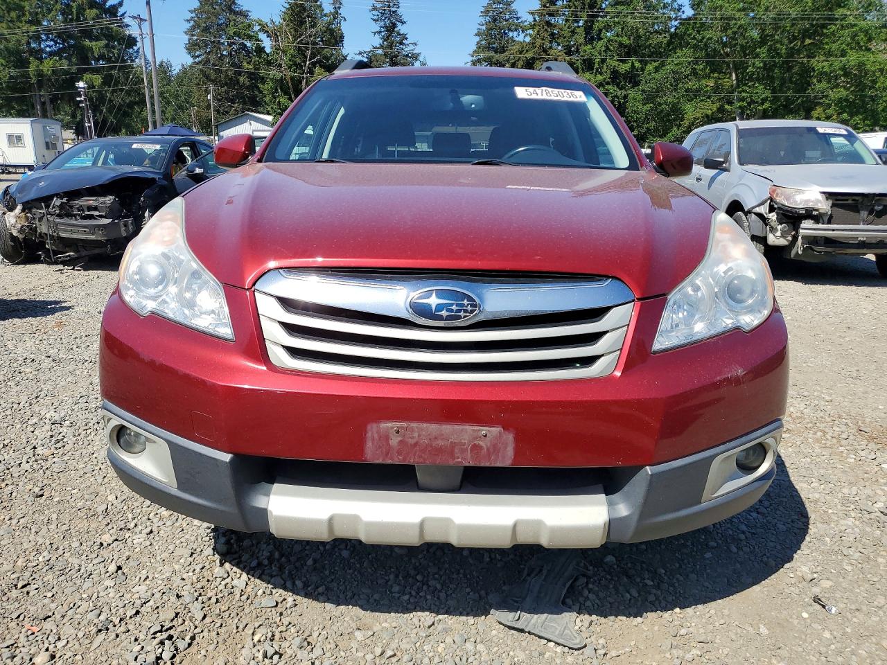 2012 Subaru Outback 3.6r Limited Red vin: 4S4BRDKC9C2247468
