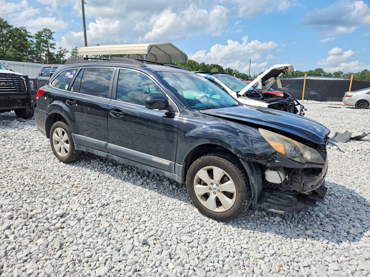 2012 Subaru Outback 3.6r Limited Black vin: 4S4BRDKC9C2250127