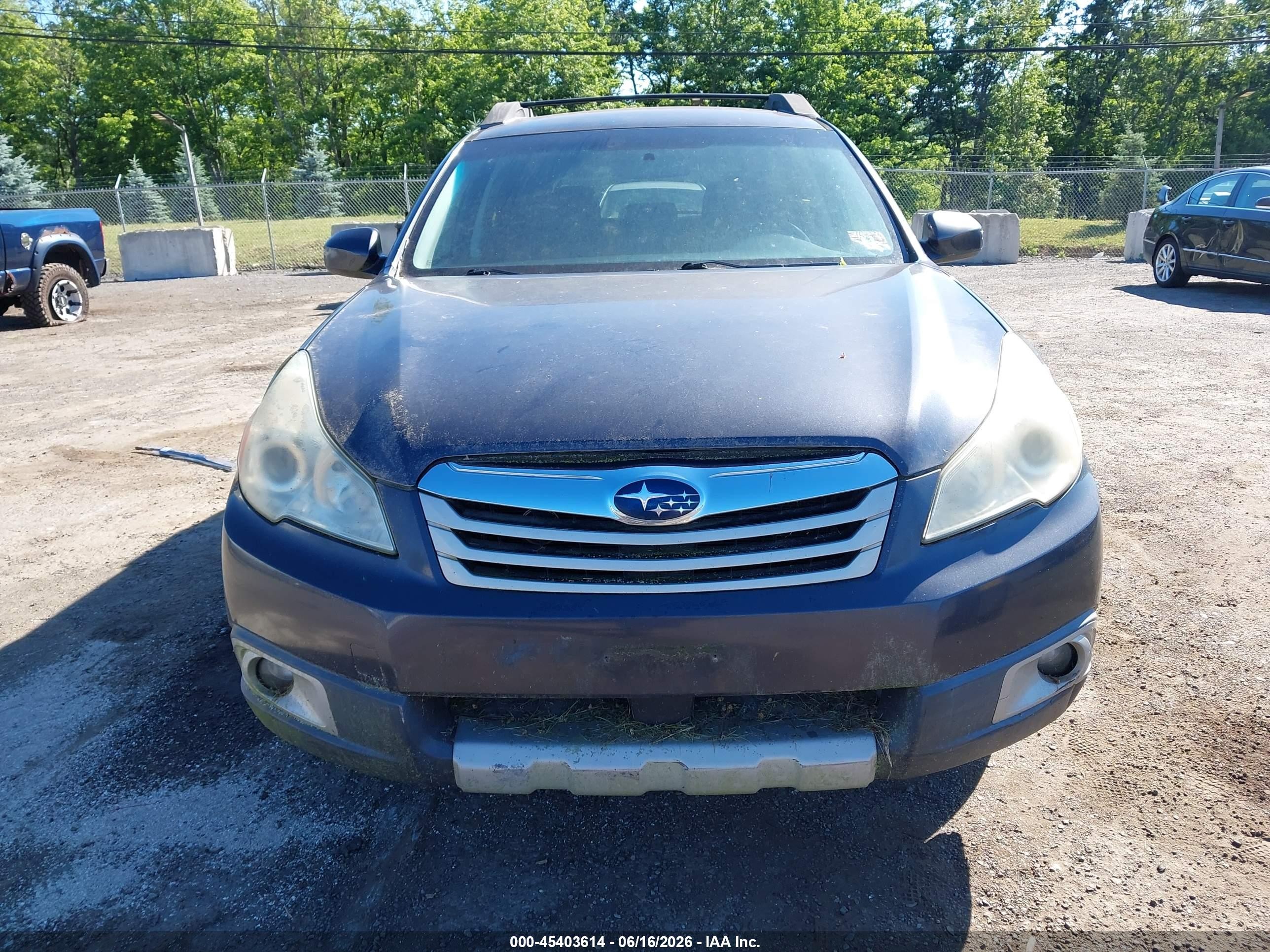 2010 Subaru Outback 3.6r Limited Black vin: 4S4BRDKCXA2319372