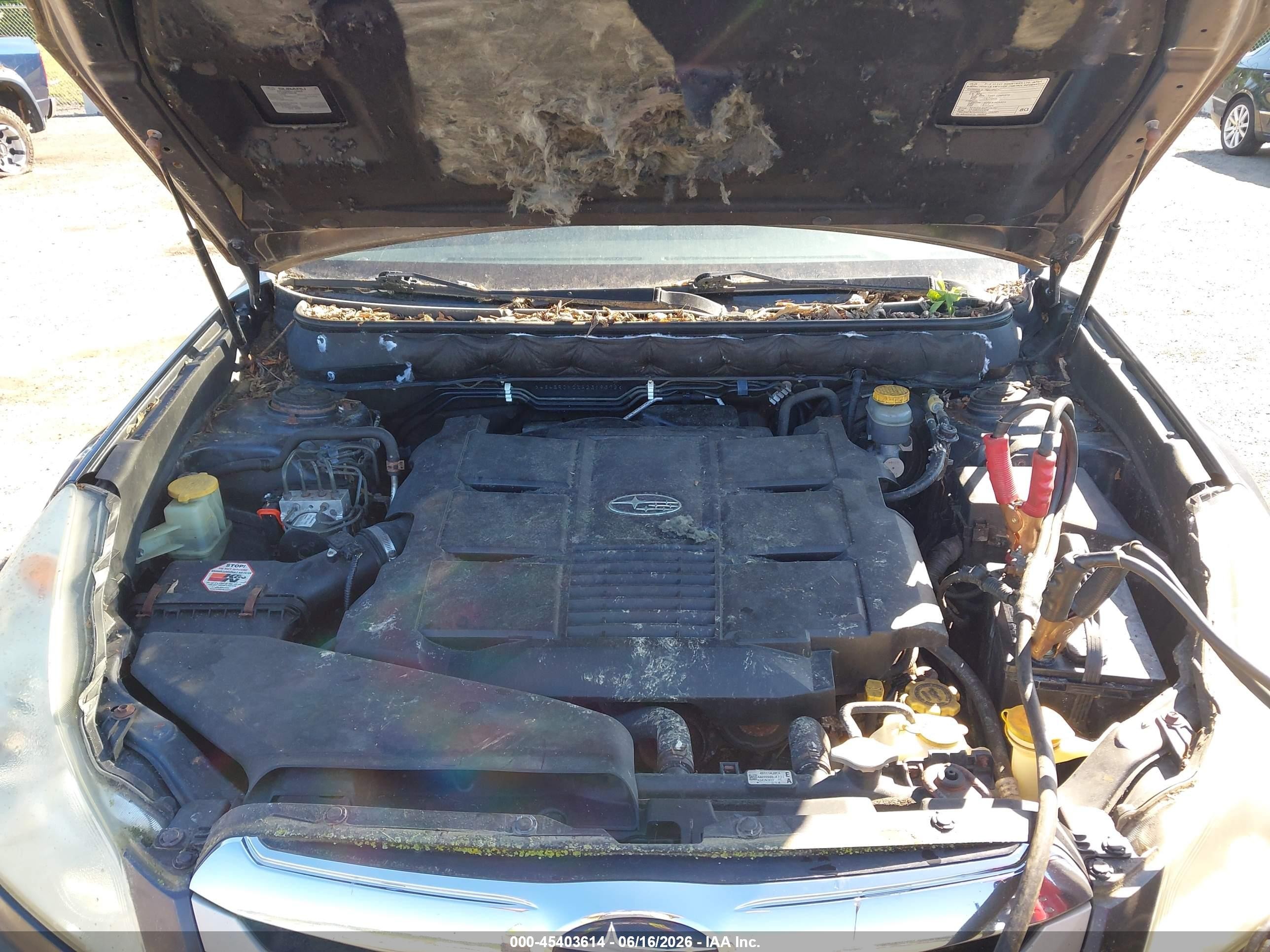 2010 Subaru Outback 3.6r Limited Black vin: 4S4BRDKCXA2319372