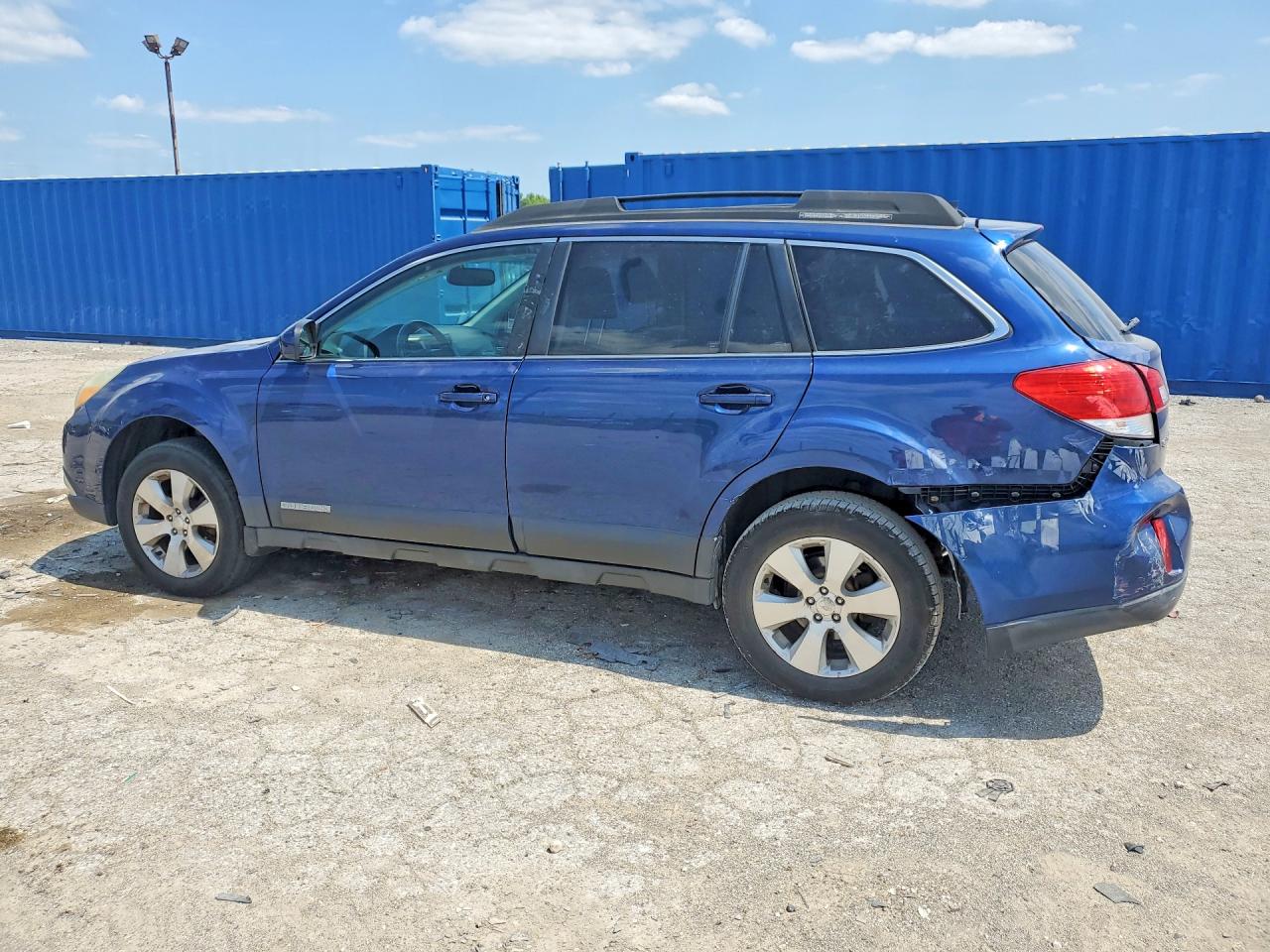 2011 Subaru Outback 3.6r Limited Blue vin: 4S4BRDKCXB2382392