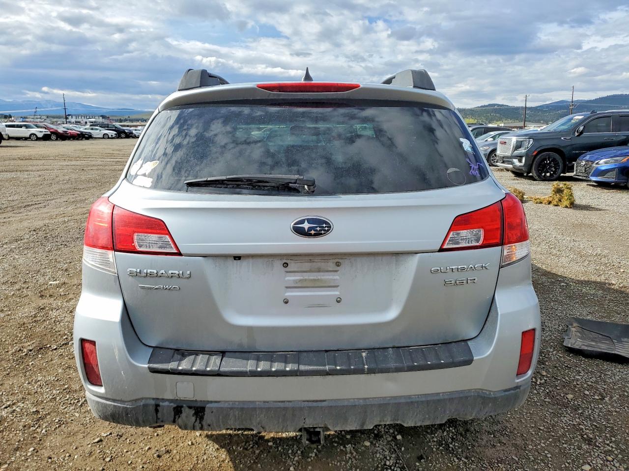 2012 Subaru Outback 3.6r Limited Silver vin: 4S4BRDKCXC2234406