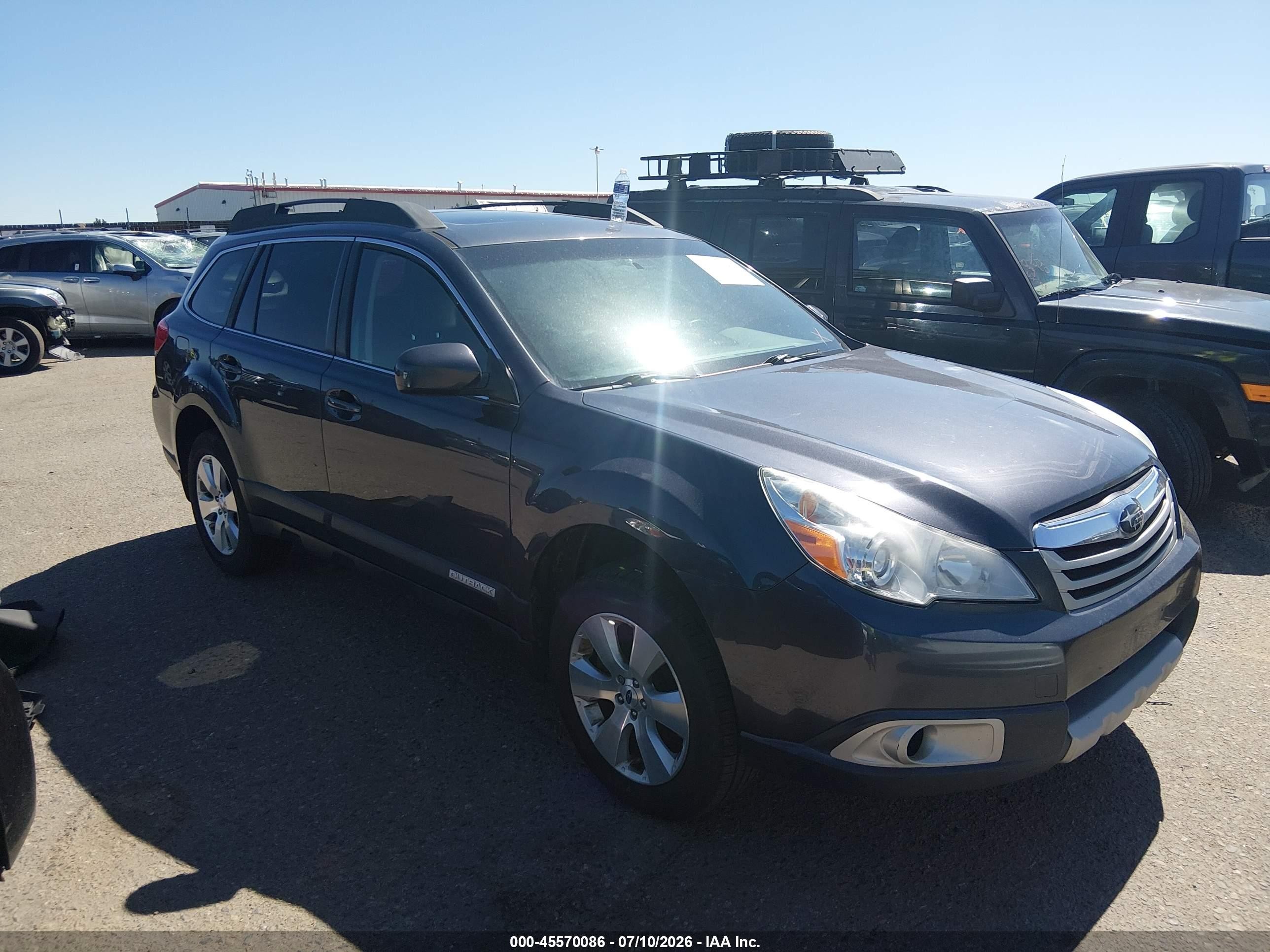 2012 Subaru Outback 3.6r Limited Black vin: 4S4BRDKCXC2244949