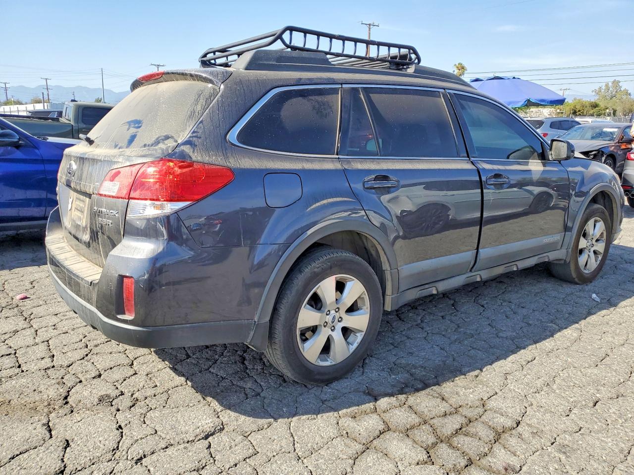 2012 Subaru Outback 3.6r Limited Gray vin: 4S4BRDKCXC2249262