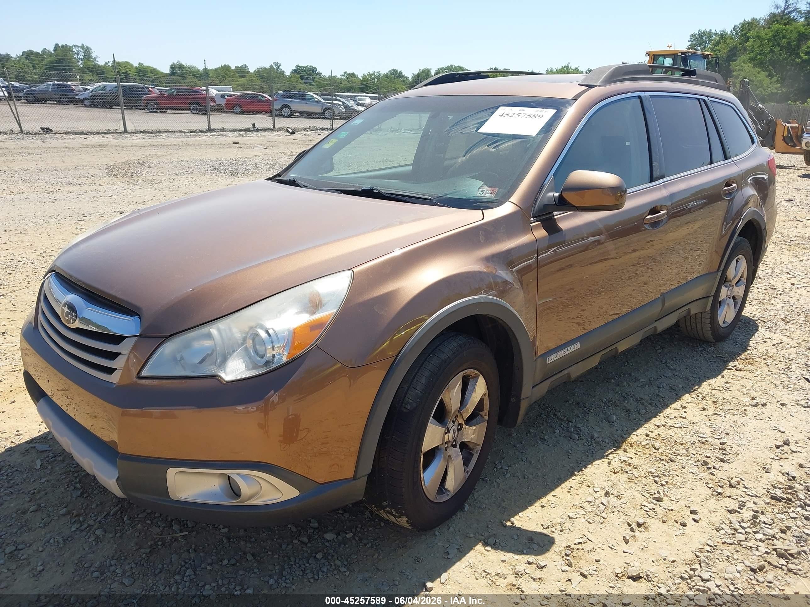 2012 Subaru Outback 3.6r Limited Brown vin: 4S4BRDKCXC2290040