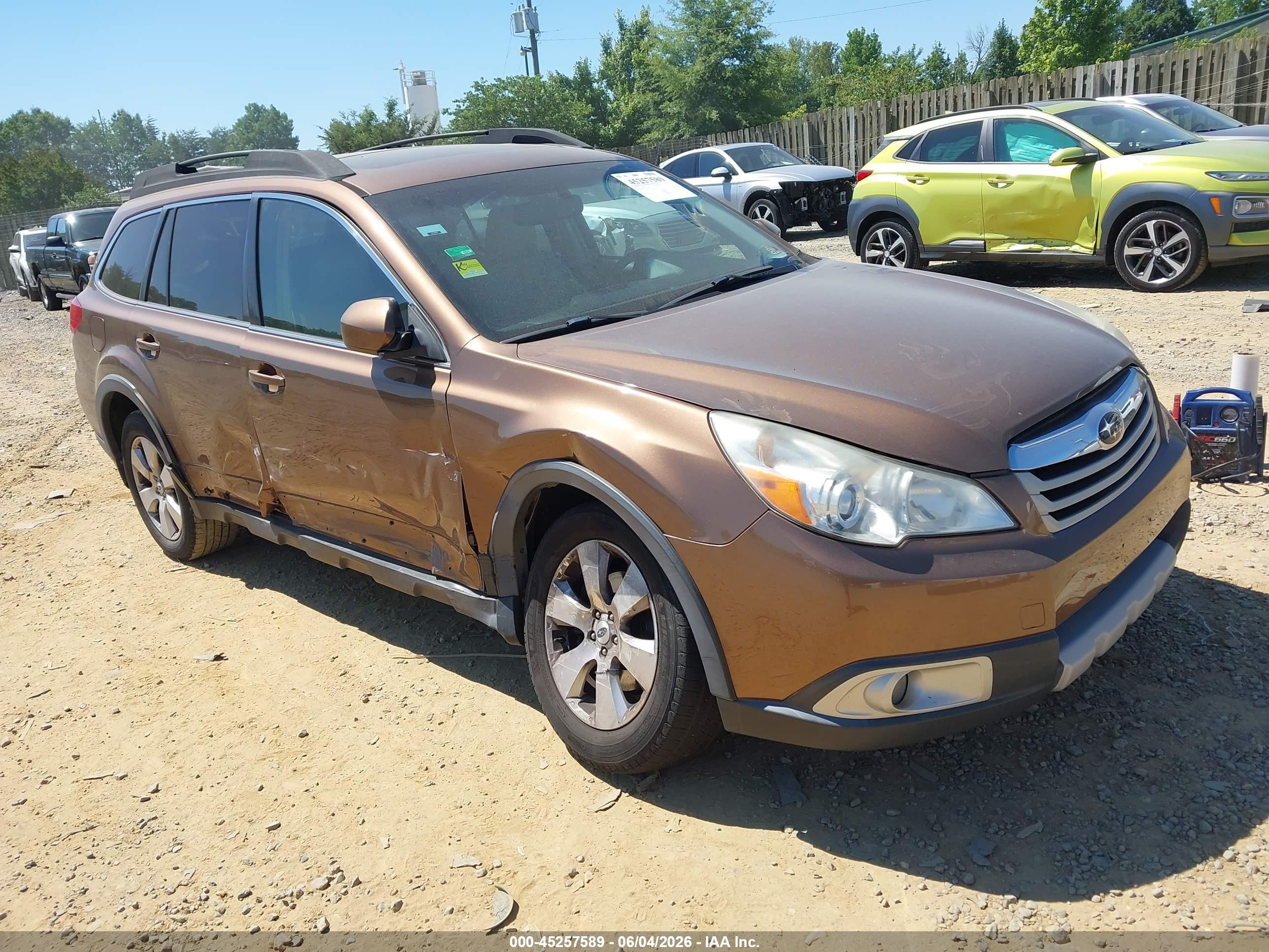 2012 Subaru Outback 3.6r Limited Brown vin: 4S4BRDKCXC2290040